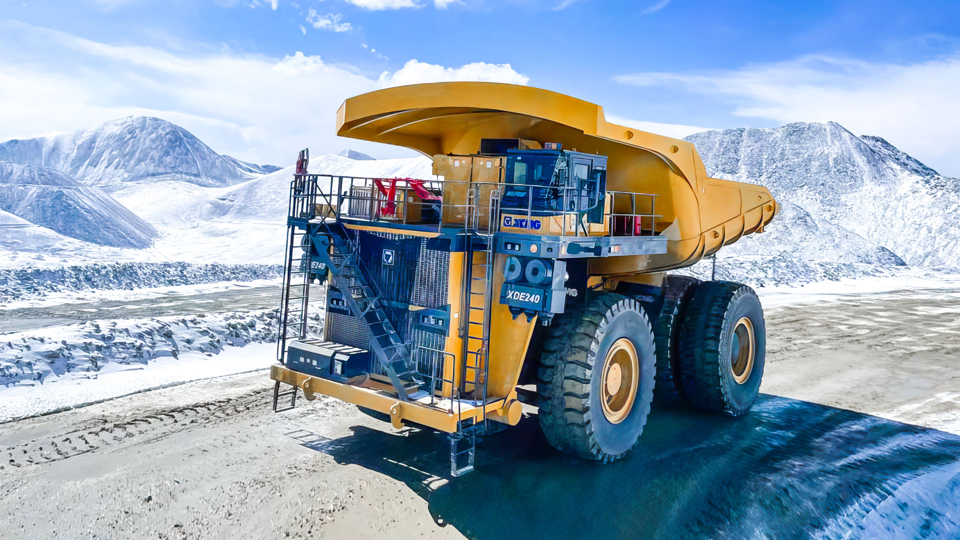 China's 240-ton electric truck fleet to transform mine operations