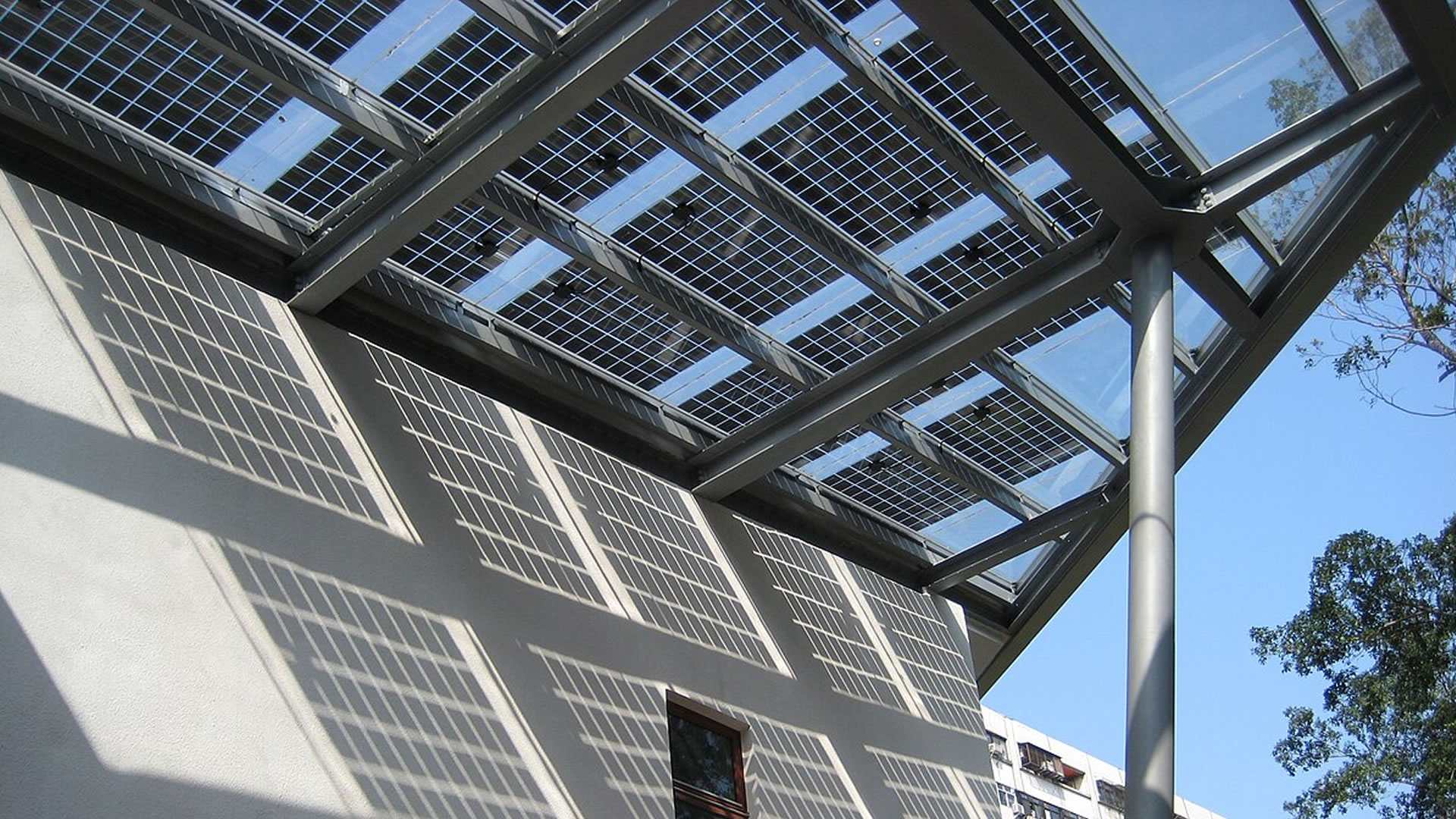 Japan's dual-purpose silver solar panels blend with buildings' aesthetic