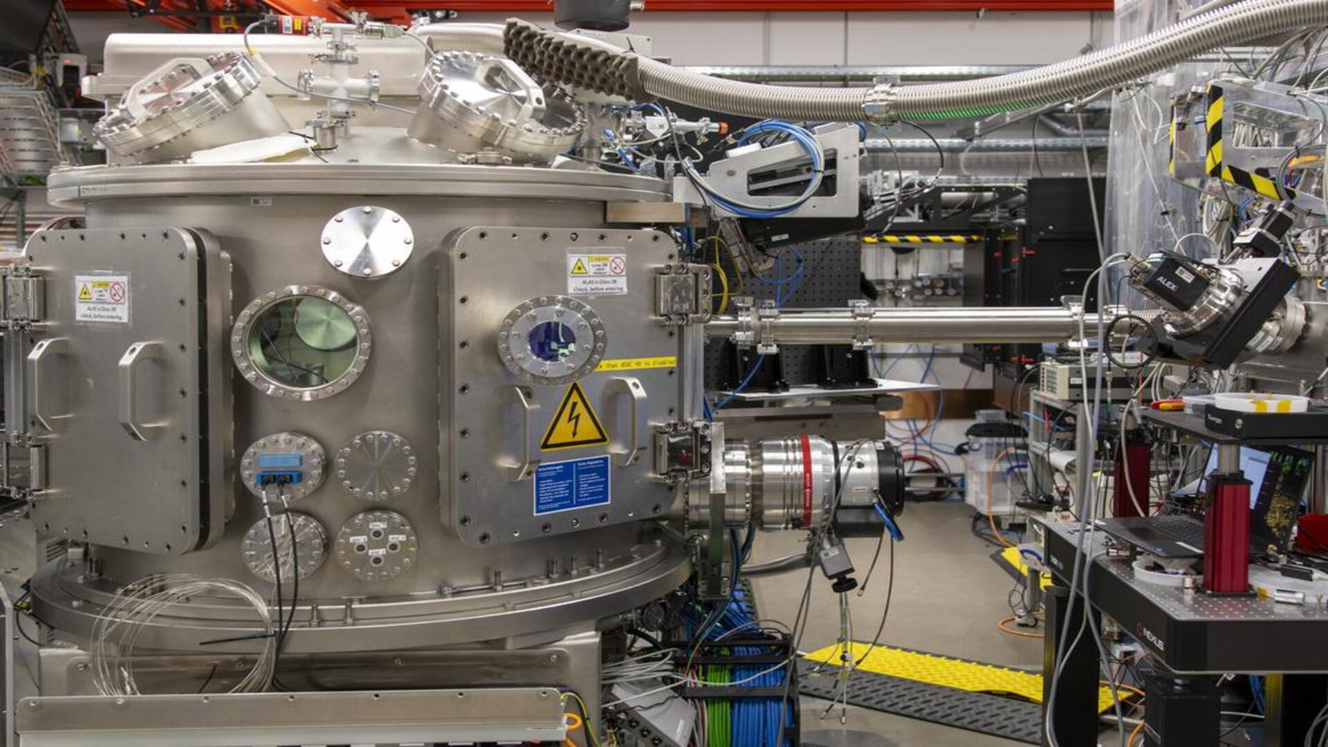 World's most powerful X-ray laser spots warm ice under pressure