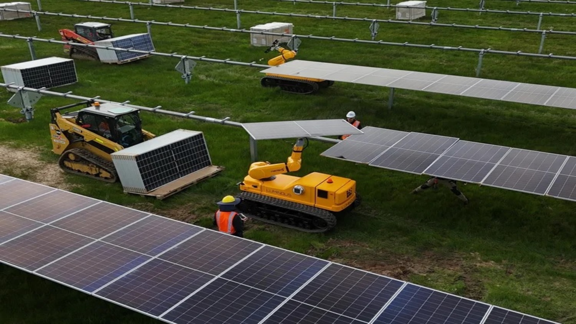 Australian solar farm deploys AI-powered robots to install almost 500,000 panels