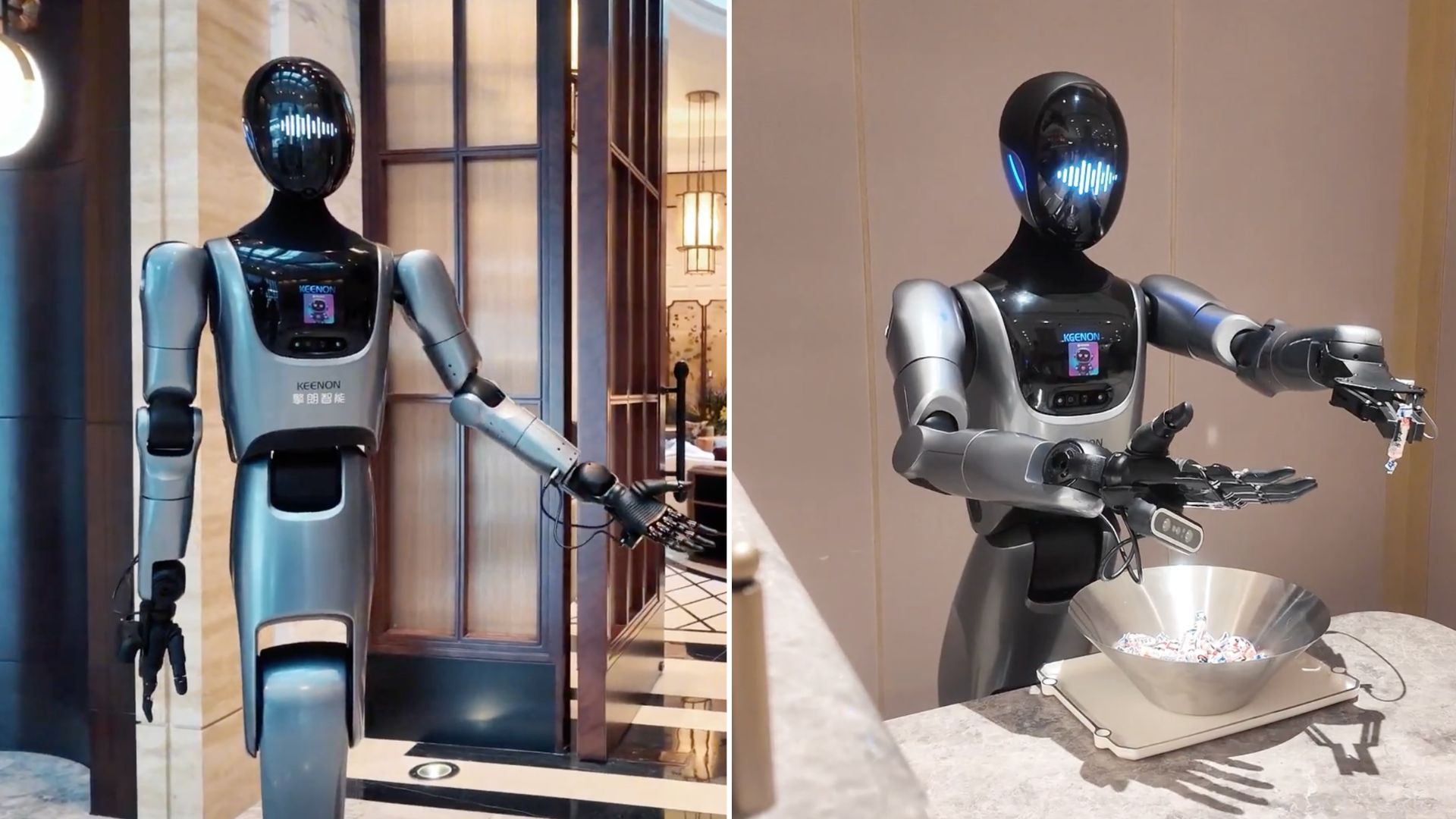 Keenon triển khai robot phục vụ hình người “đầu tiên trên thế giới” tại Shangri-La