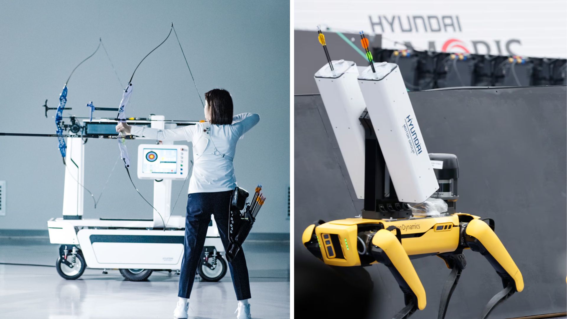 Robot that reads wind direction competes with archers in Korea event