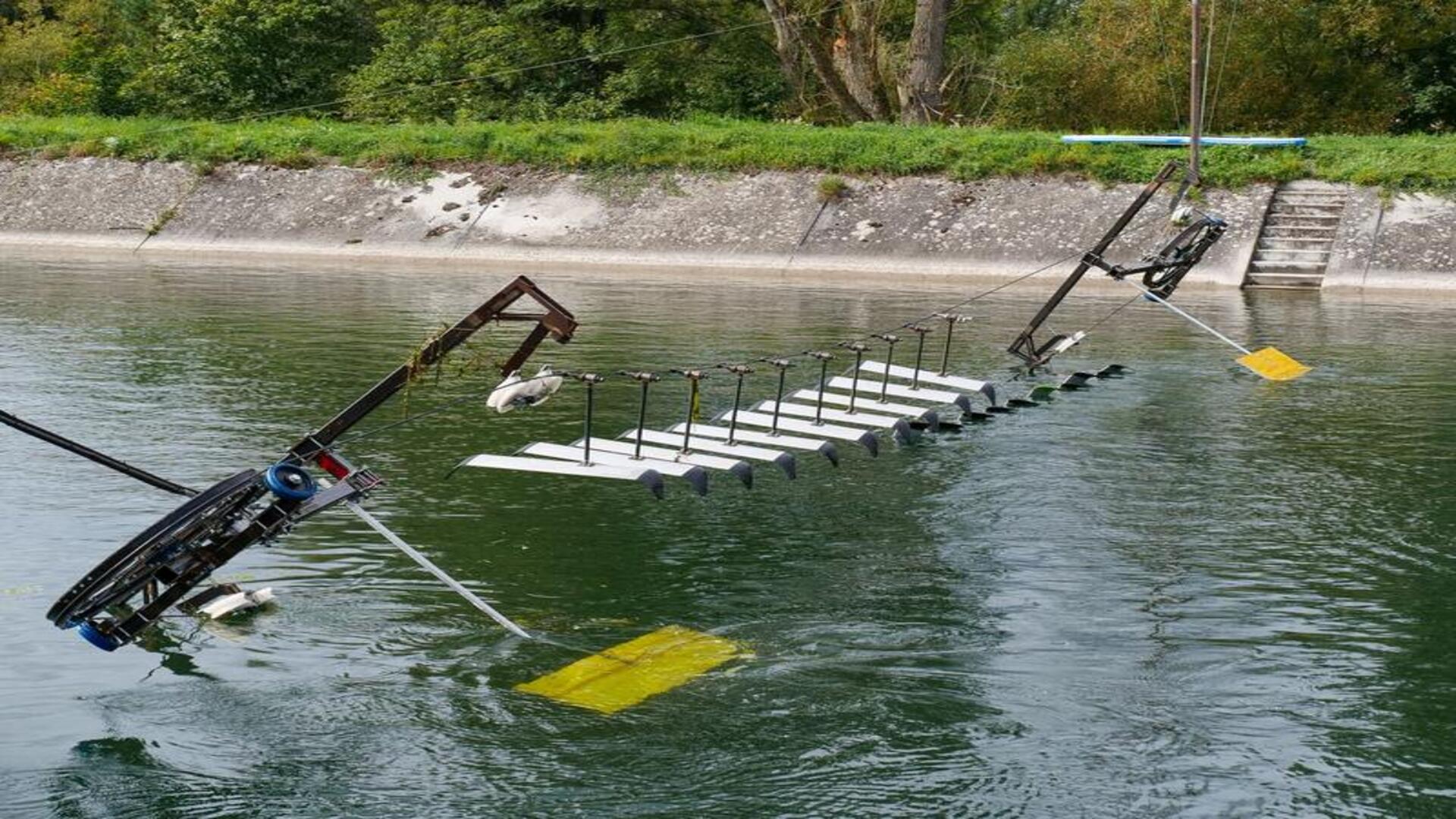 Germany tests kite-driven tidal power plant using cable car tech