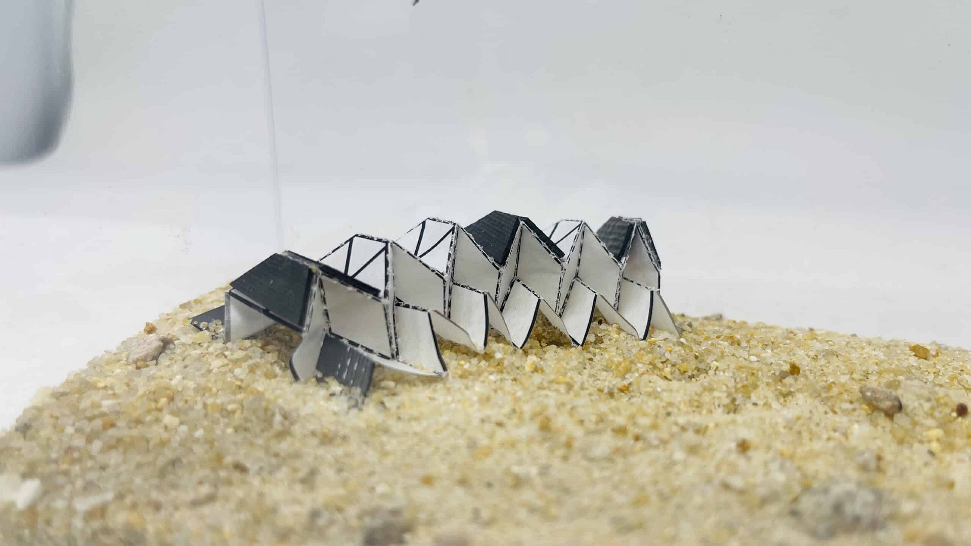 Shape-shifting origami robots crawl, fold, and deliver medicine