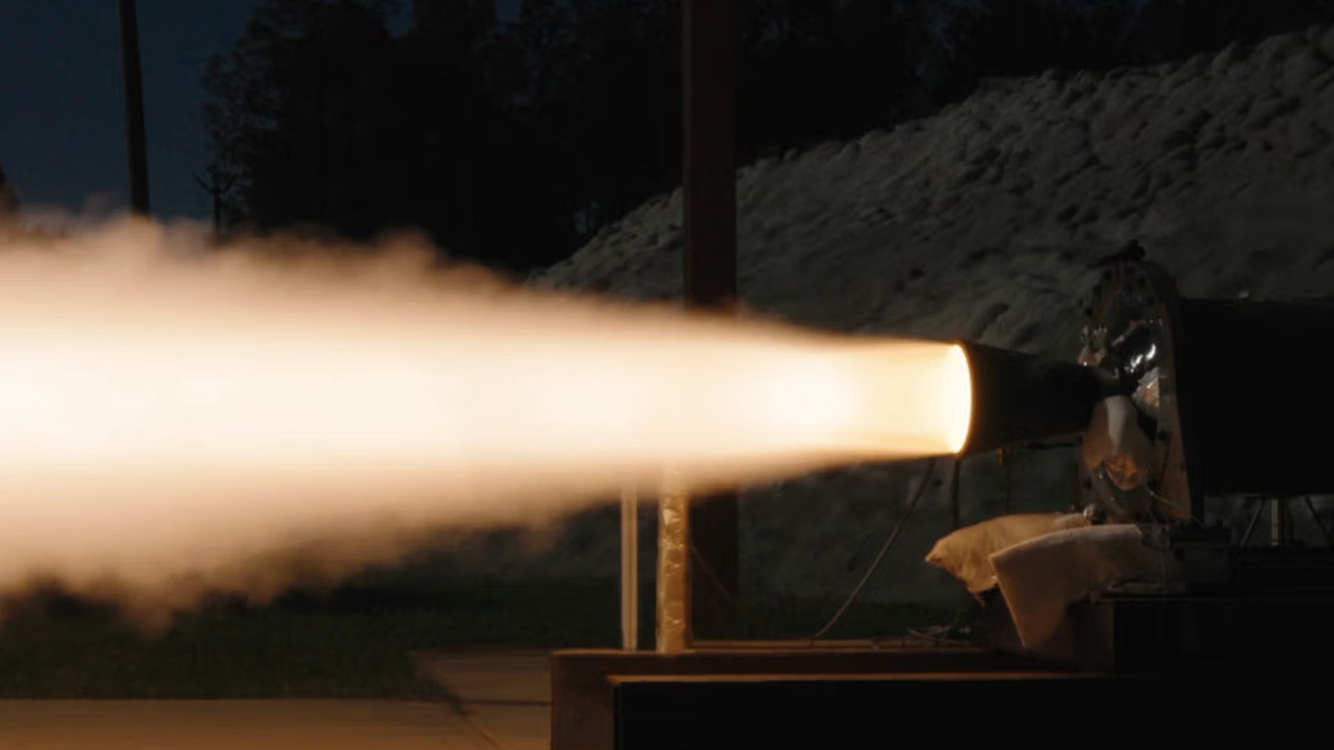 Us Firms Complete Static Fire Test Of Advanced Solid Rocket Motor