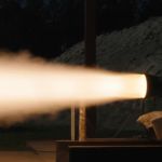 Static fire test of advanced solid rocket motor could help make lethal air-to-air weapon