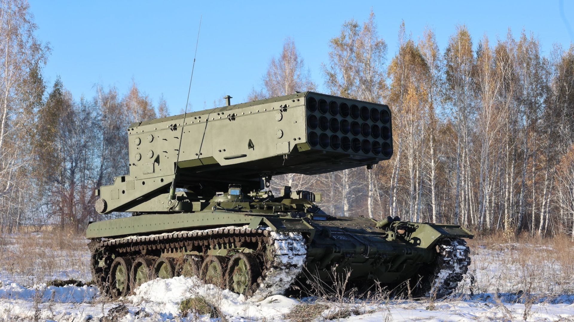 Russia’s new flamethrower blasts drones across 500,000 sq ft in seconds