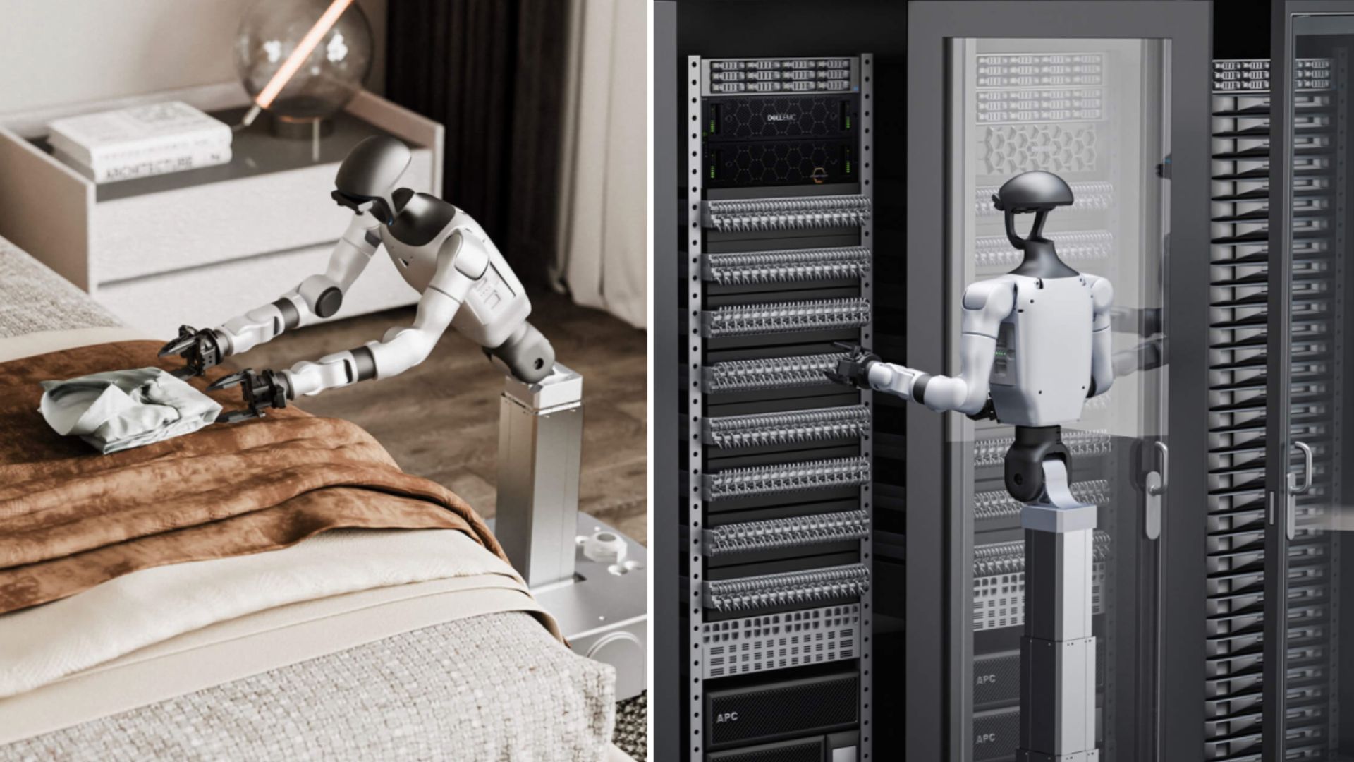 Robot hình người chạy bằng bánh xe mới của Unitree có thể làm việc liên tục trong 6 giờ đồng hồ