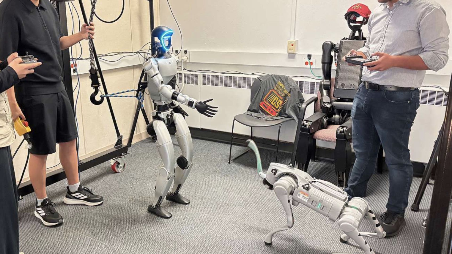 Phòng thí nghiệm Bang Iowa giúp robot hình người làm chủ sự cân bằng và an toàn như thế nào