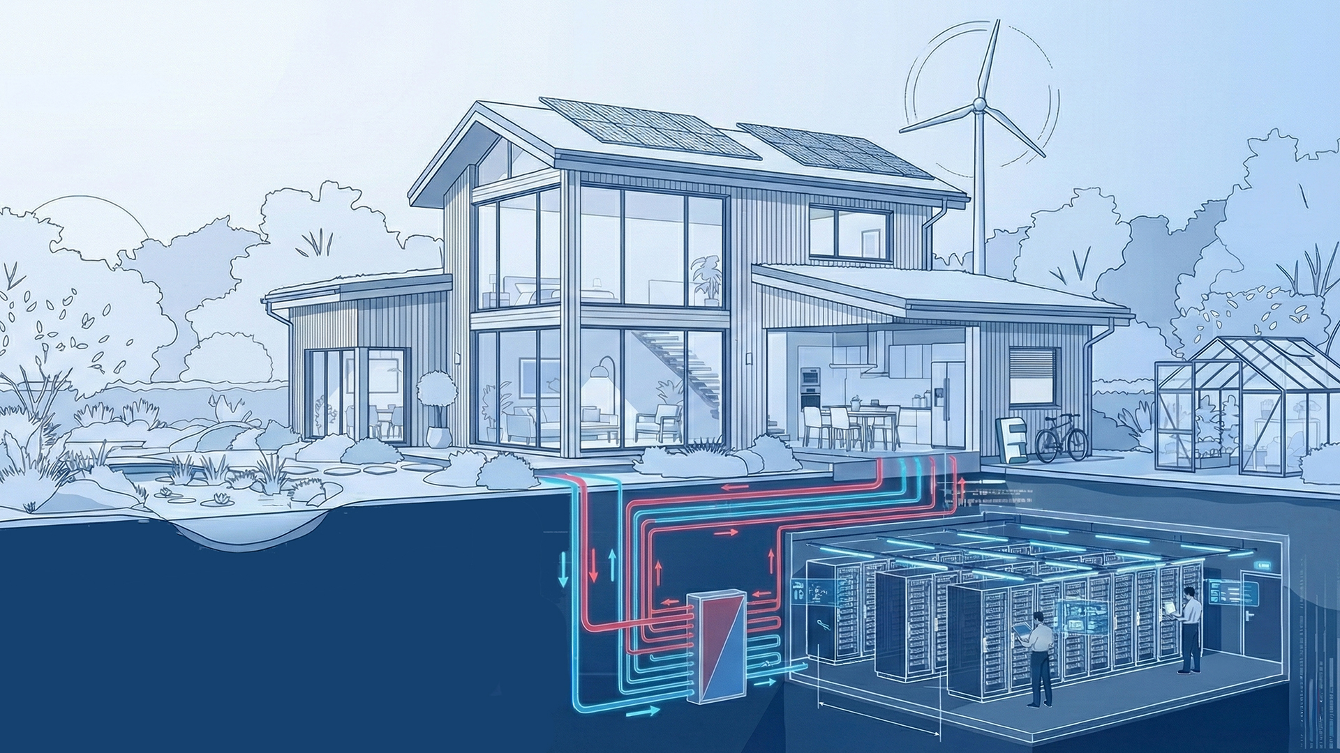 Nhiệt lượng sưởi ấm của bạn có thể sớm đến từ một trung tâm dữ liệu