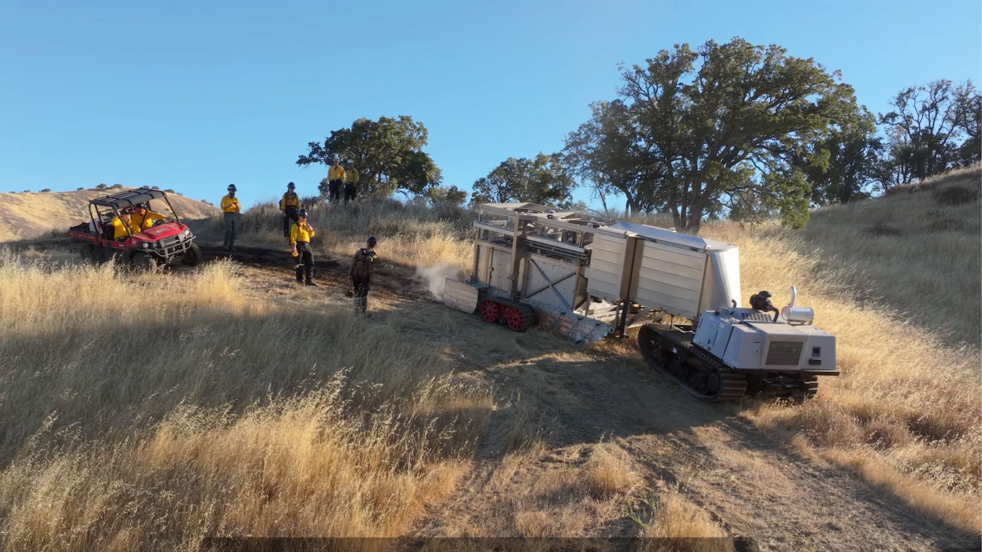 BurnBot có thể giúp Mỹ chống cháy rừng bằng cách đốt cháy có kiểm soát an toàn hơn