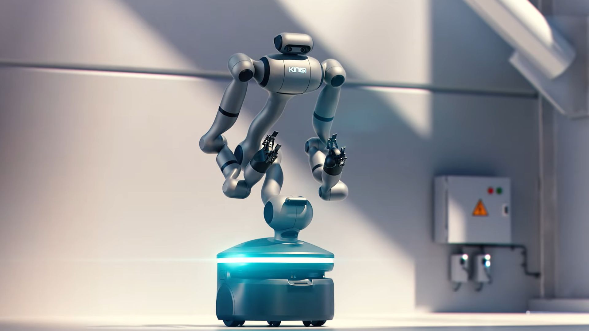 Robot hình người KR1 xử lý các tải trọng nặng, dễ vỡ một cách an toàn trong các nhà máy