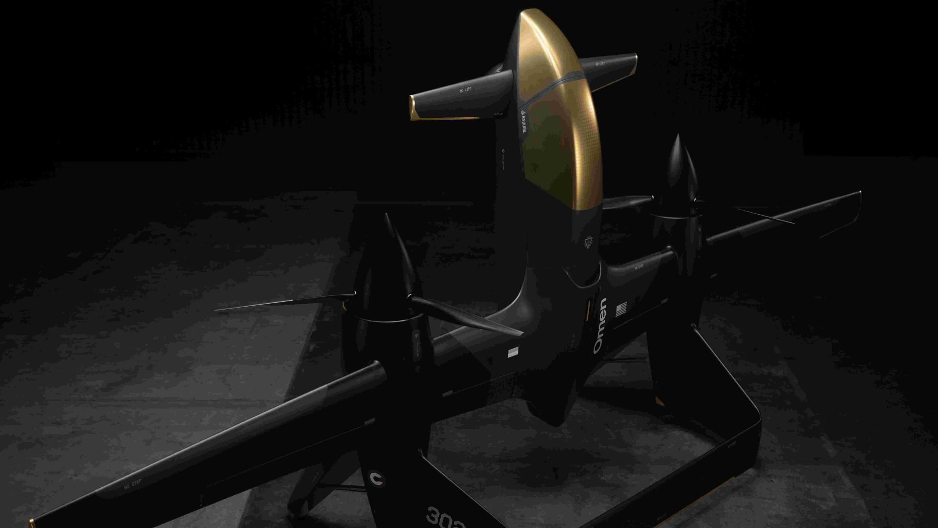 Máy bay VTOL lai Omen cung cấp khả năng cất cánh thẳng đứng và tầm bay nhiệm vụ dài