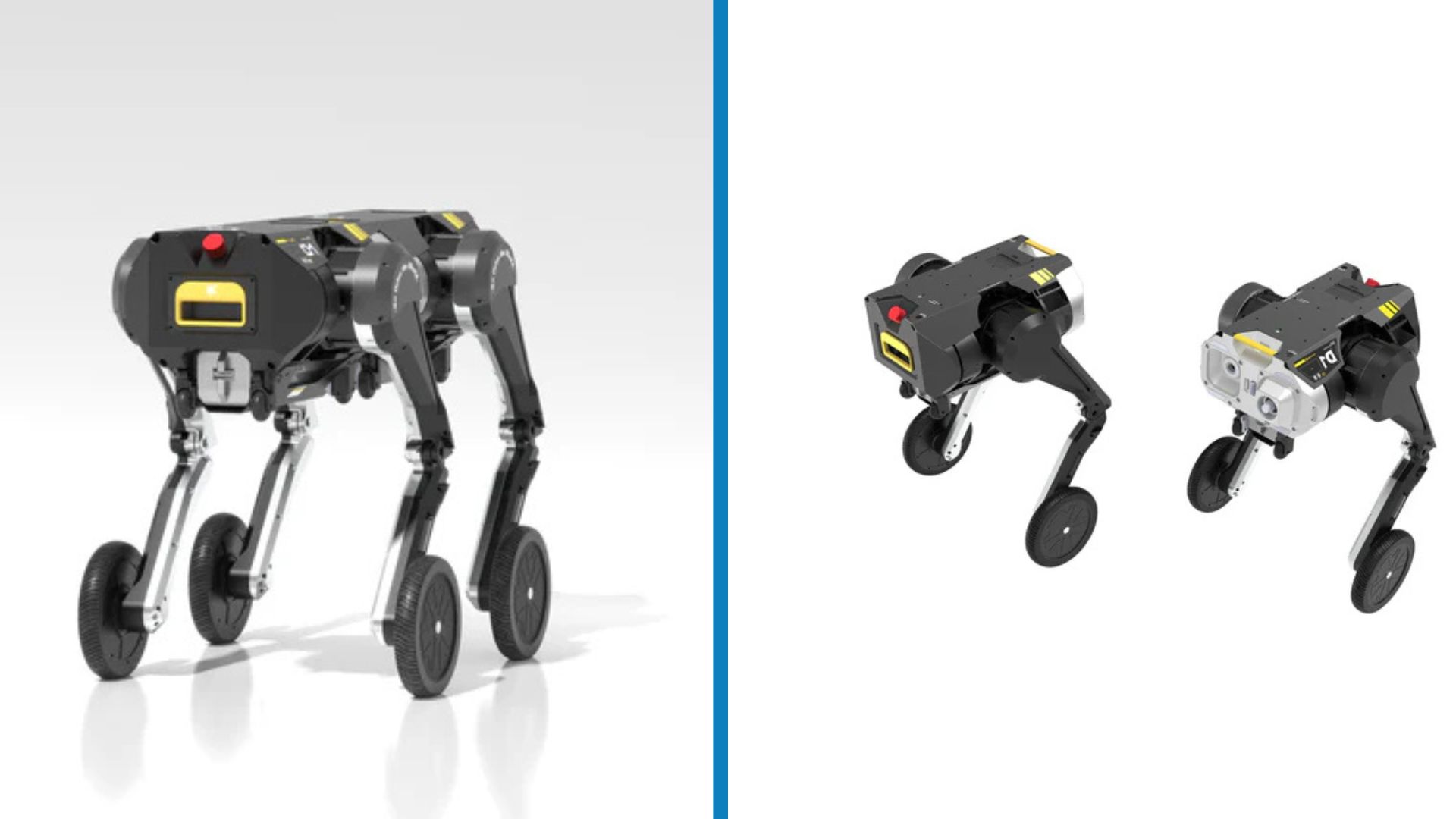 Robot chuyển đổi đầu tiên trên thế giới có thể biến đổi giữa hình dạng hai chân và bốn chân