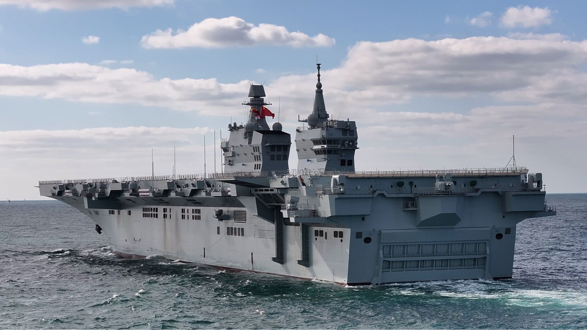 China: ‘World’s first’ 40,000-ton drone carrier moves closer to service after new trail