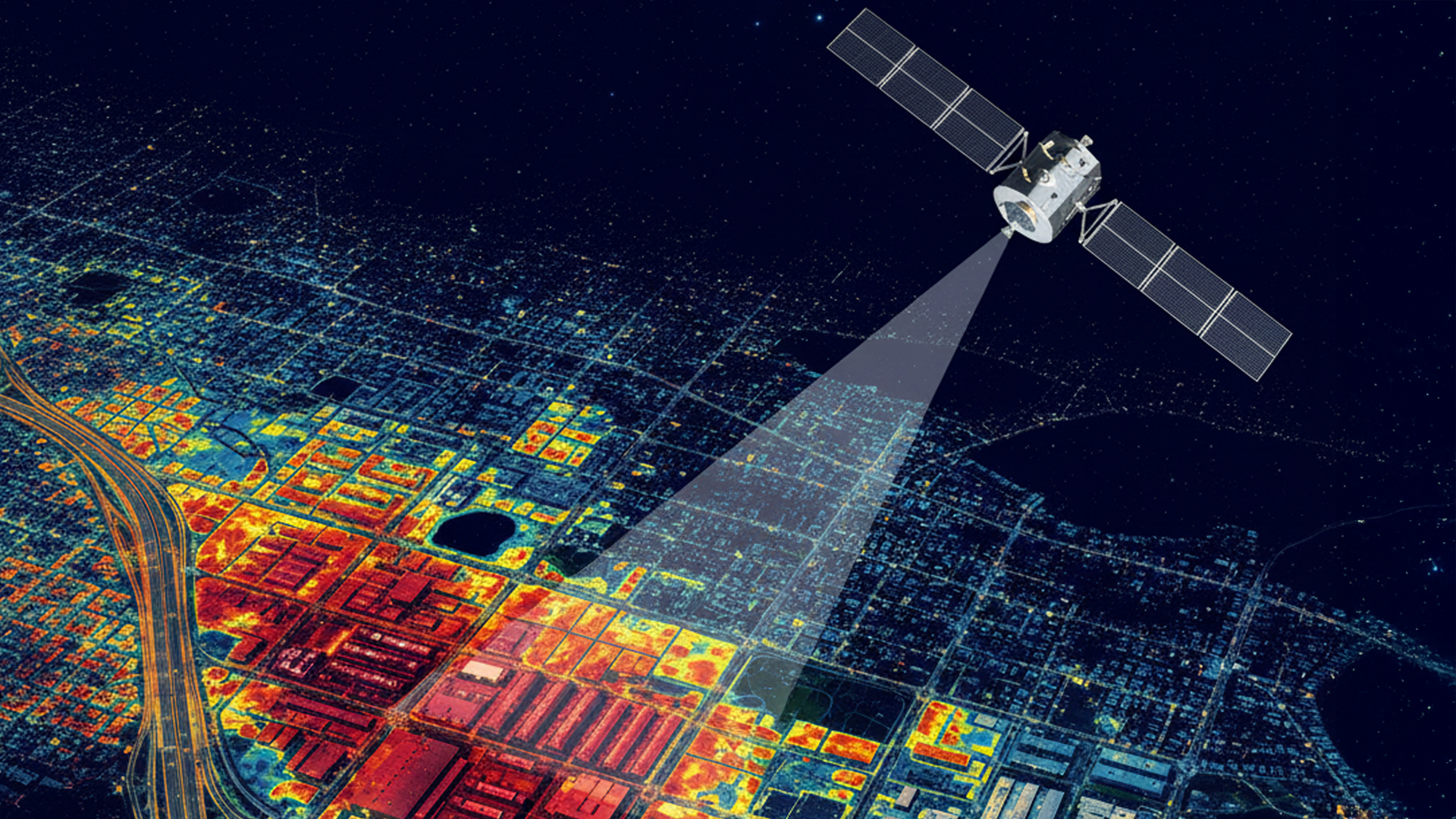 Space-based thermal maps reveal urban heat islands and how to fix them