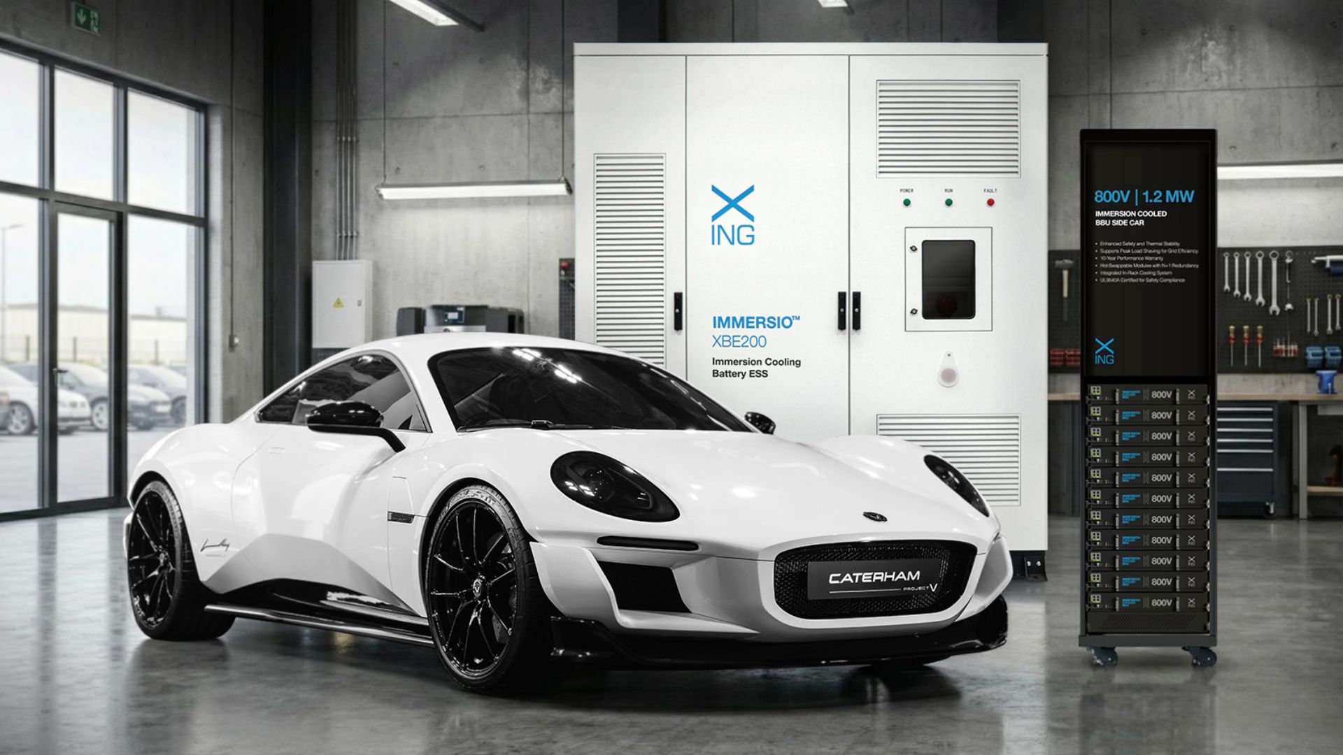 World’s first 800V immersion-cooled battery targets power-hungry AI data centers