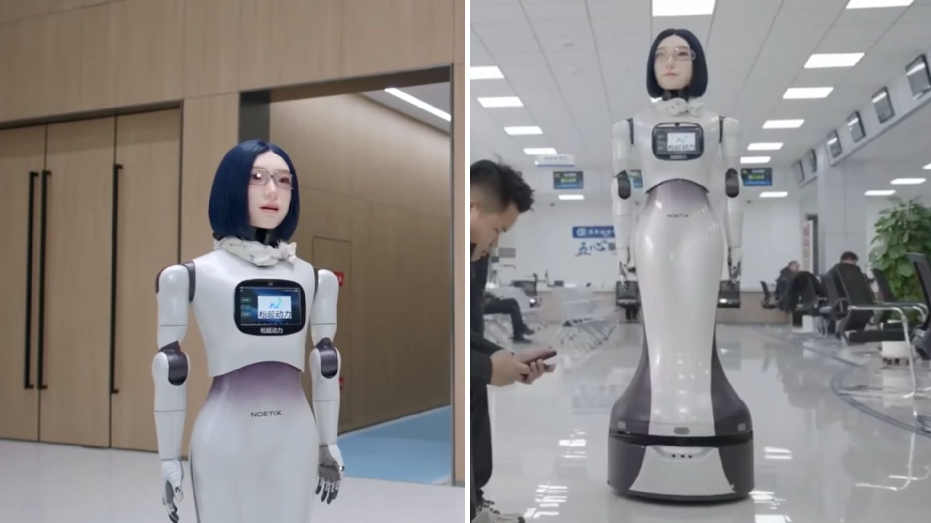 Chinese firm unveils ‘female’ humanoid robot receptionist with lifelike face