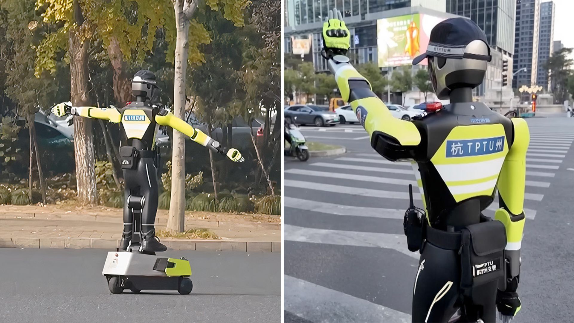 Watch: China introduces humanoid traffic robot to manage busy intersections in cities