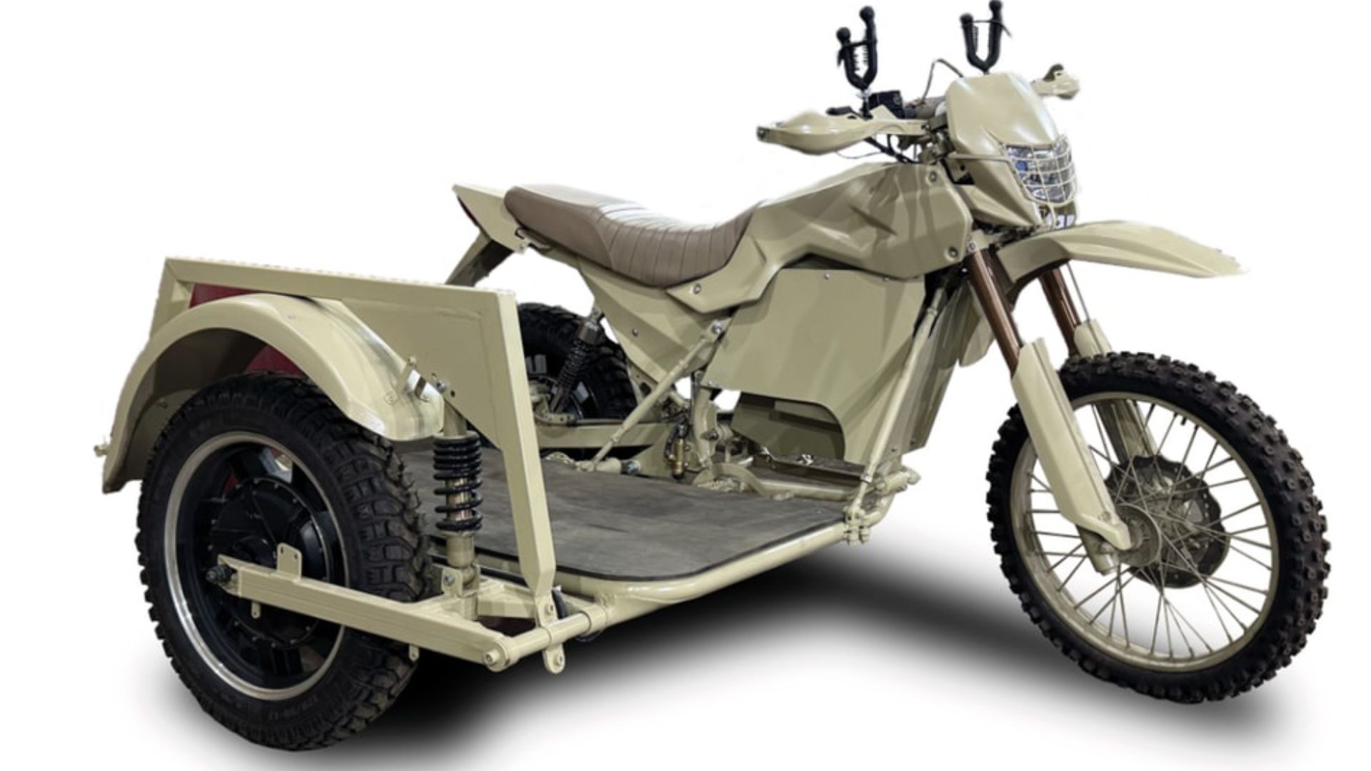 AK-47 maker Kalashnikov unveils 62-mile range electric bike with sidecar