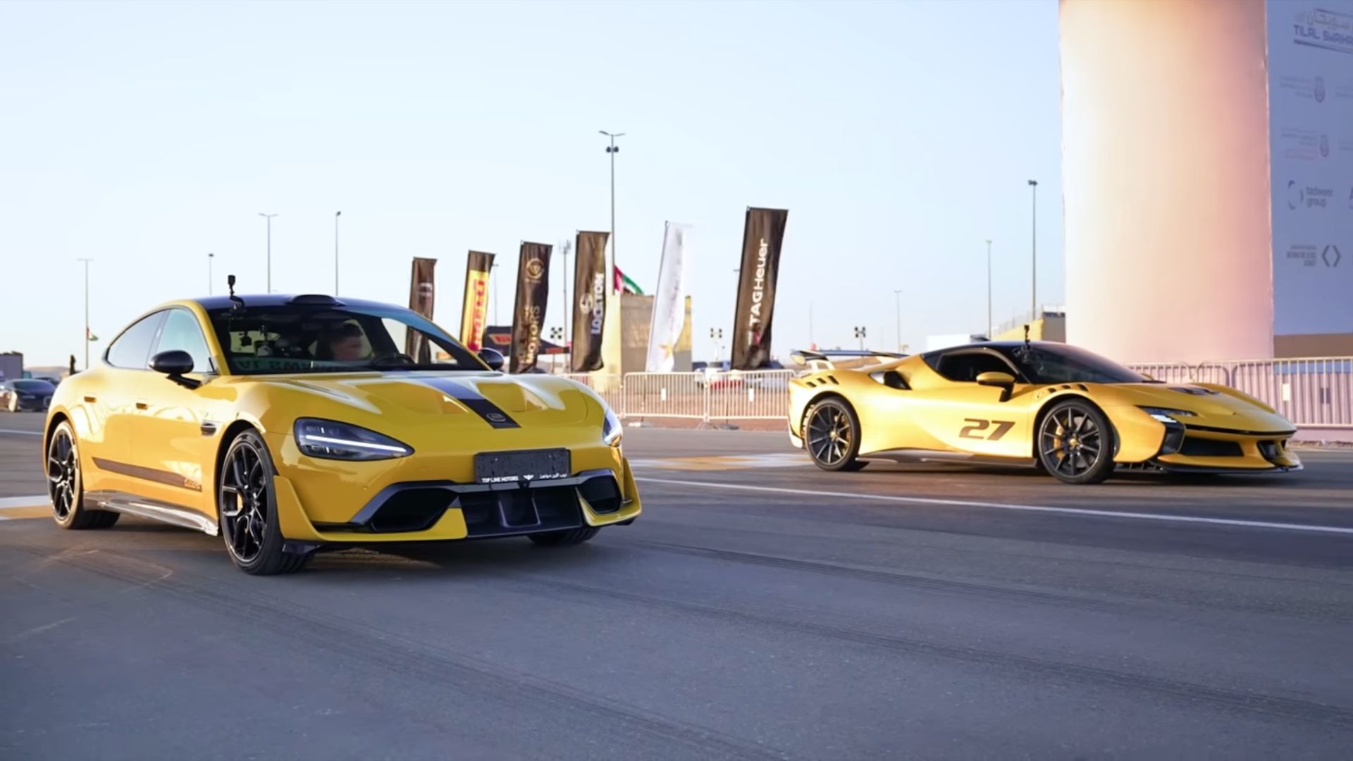 Chinese EV beats Ferrari supercar in straight-line drag race test