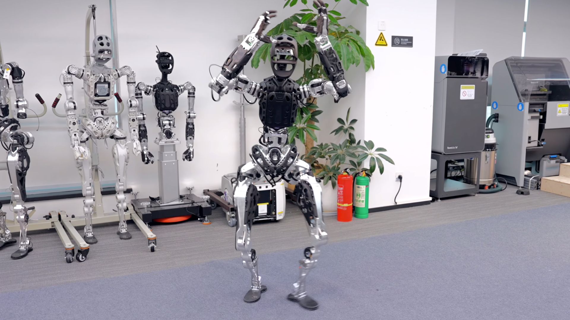 PNDbotics Demonstrates Adam Humanoid Dancing Charleston