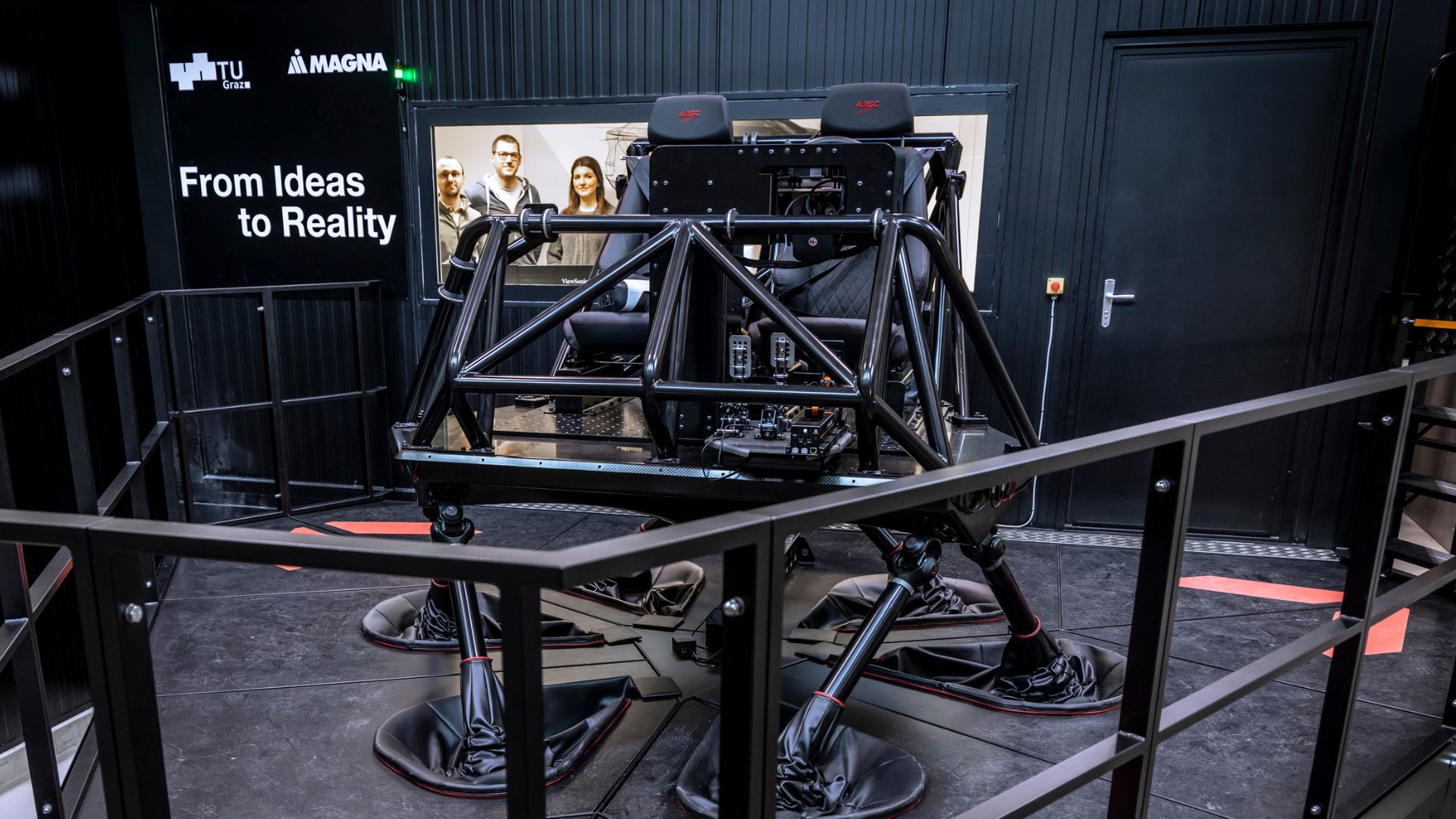 World’s most advanced driving simulator blends VR and motion for autonomous EV testing