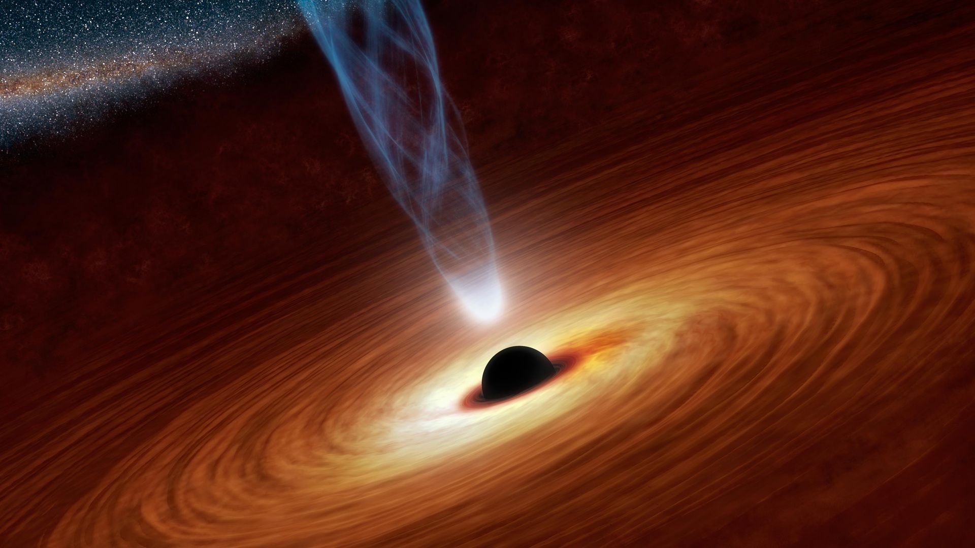 Ancient black hole breaks physics laws by growing 13 times faster than expected