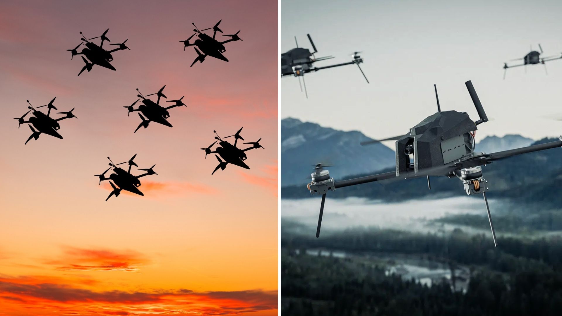 10 drone swarms reshaping modern air warfare and military strategy