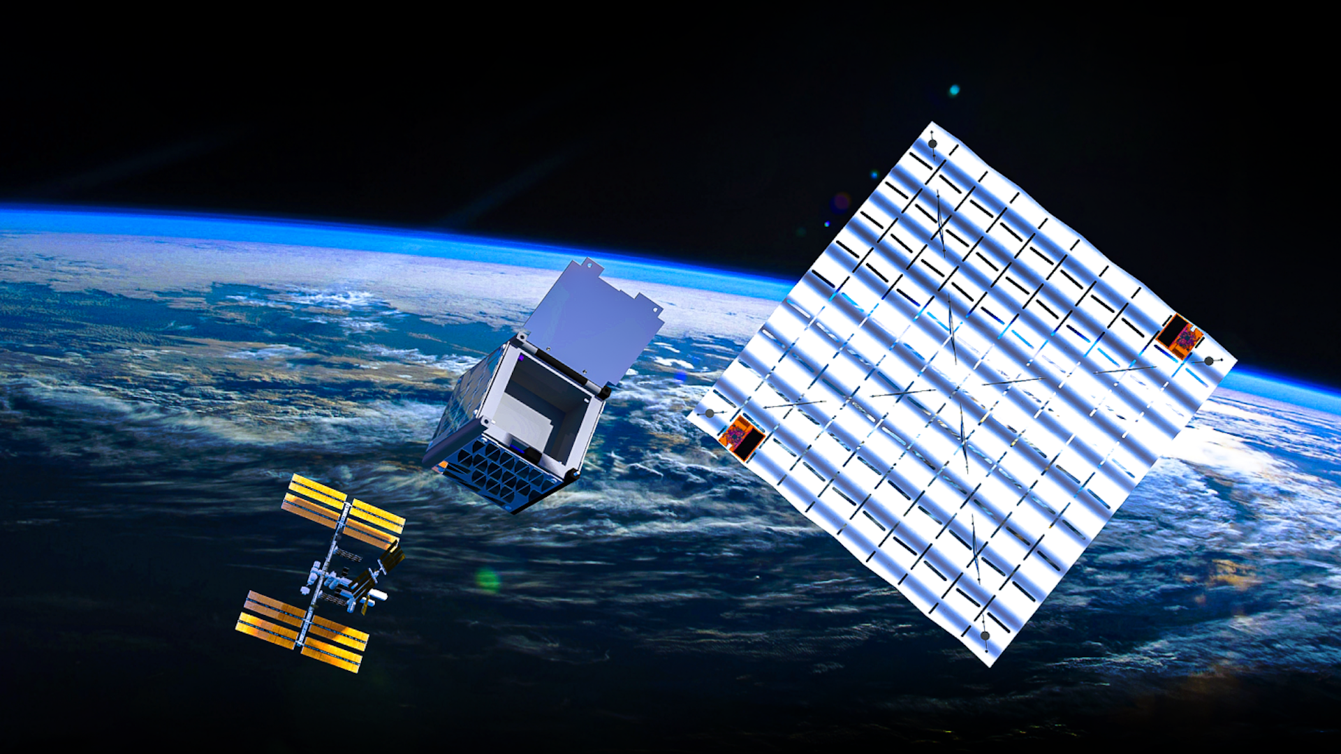 World’s first free-flying light sail deployed by US students for sun-powered propulsion 