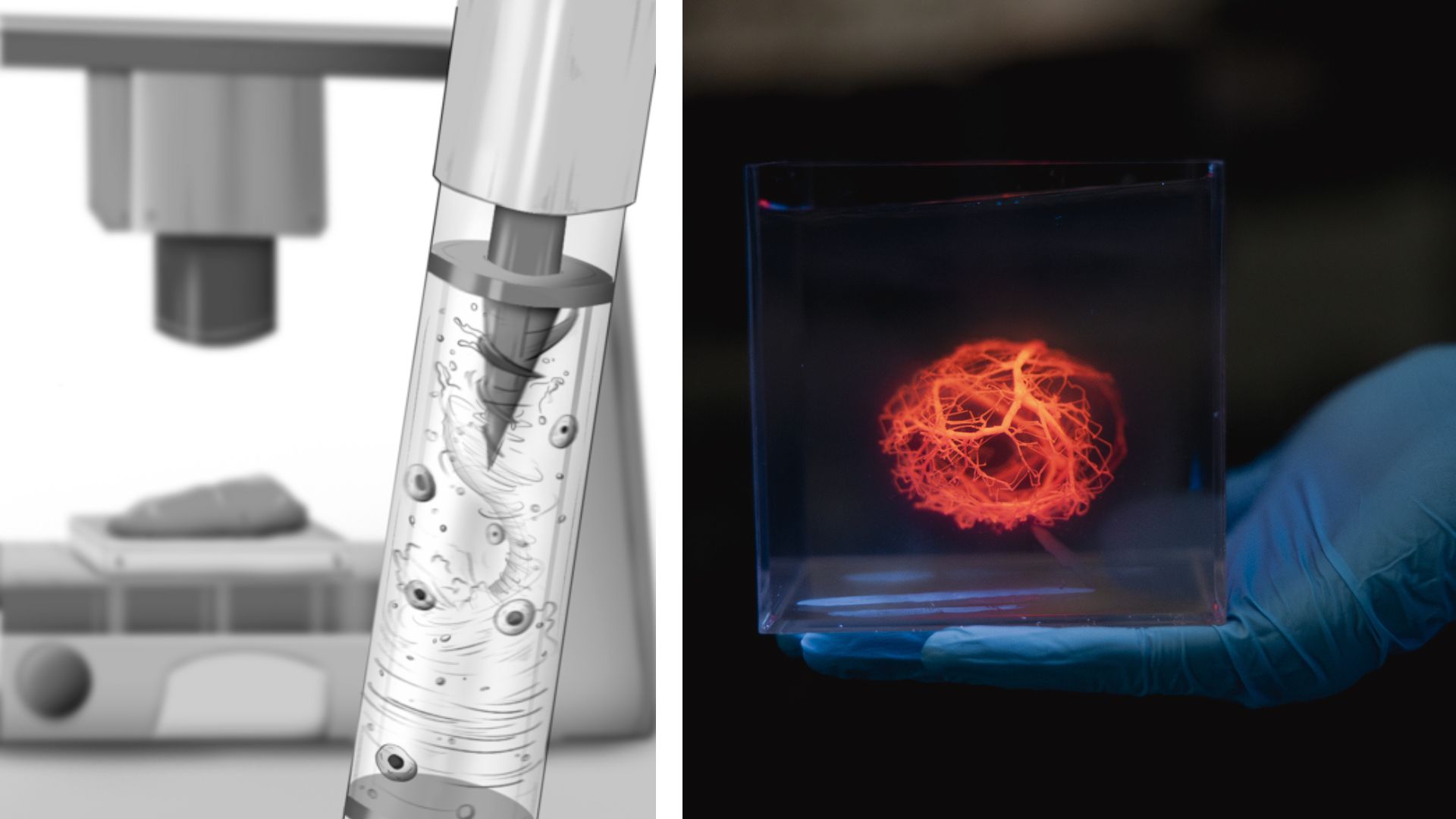 MIT’s new magnetic mixer creates the most uniform 3D-printed tissues ever