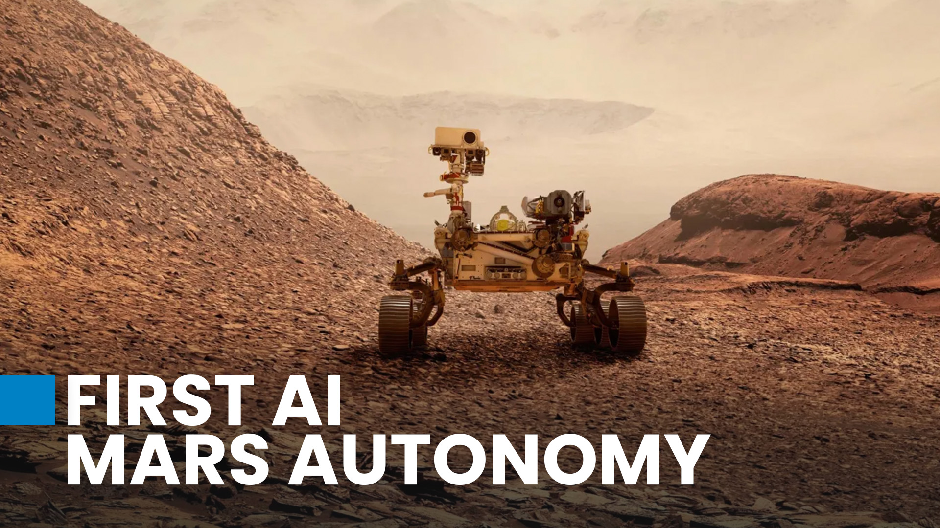 Mars Rover Uses AI-Pathing In World First
