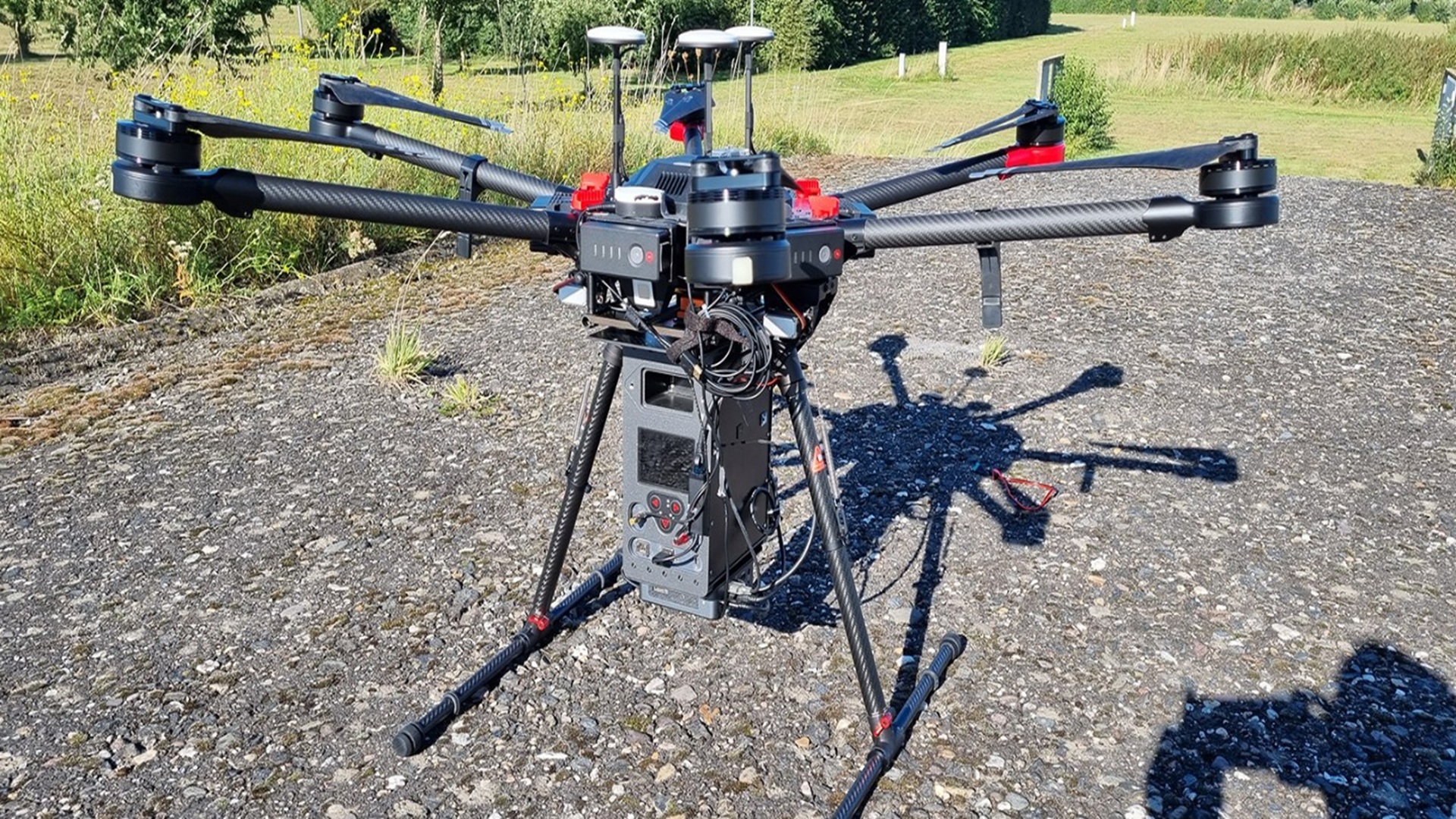 Smart drones and robots backed by German military track radioactive waste in minutes