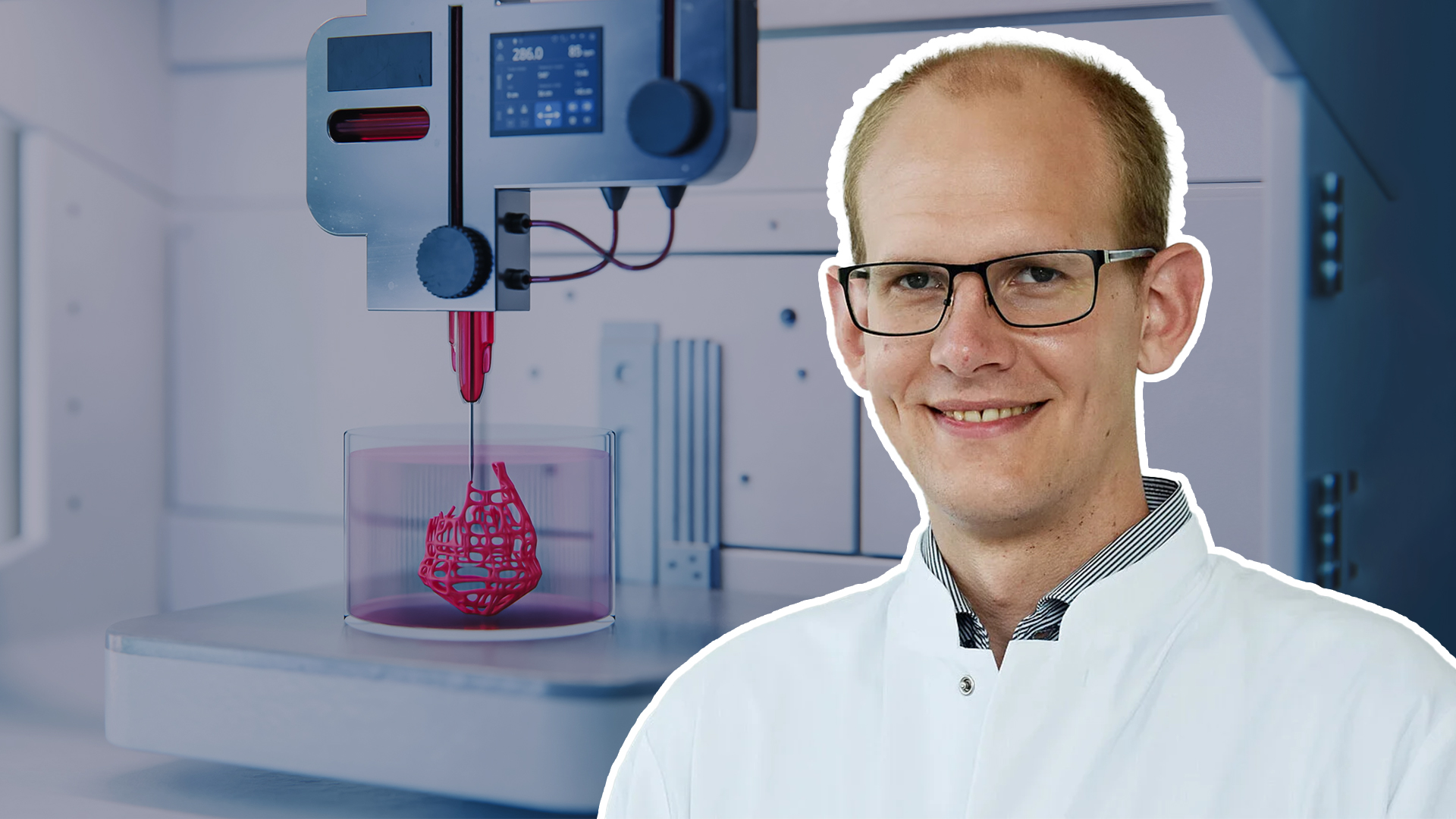 Nhà khoa học vật liệu Leonard Siebert về in 3D trong y học