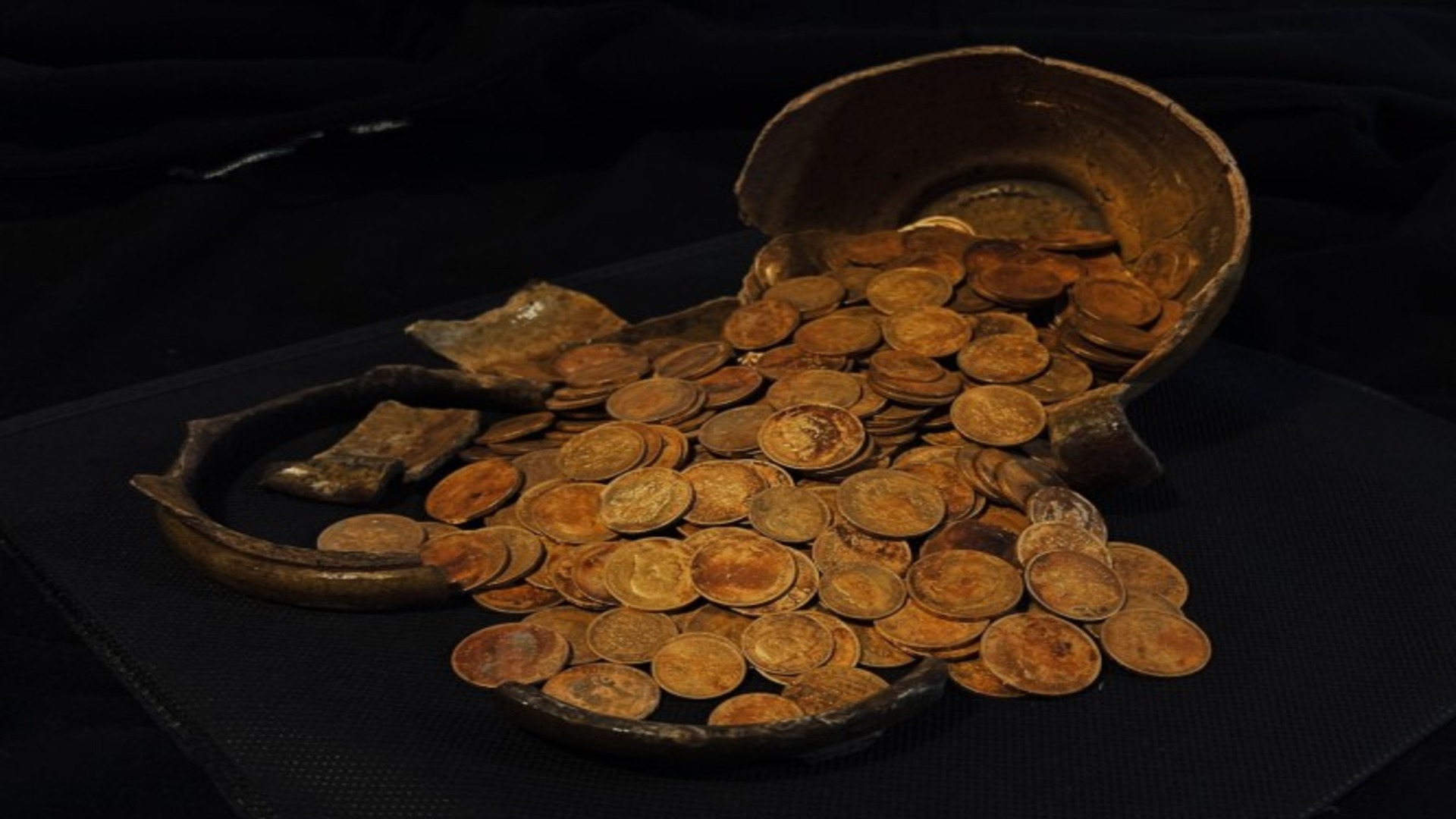 Rare ‘return hoard’ of 409 Russian Revolution gold coins found beneath historic house