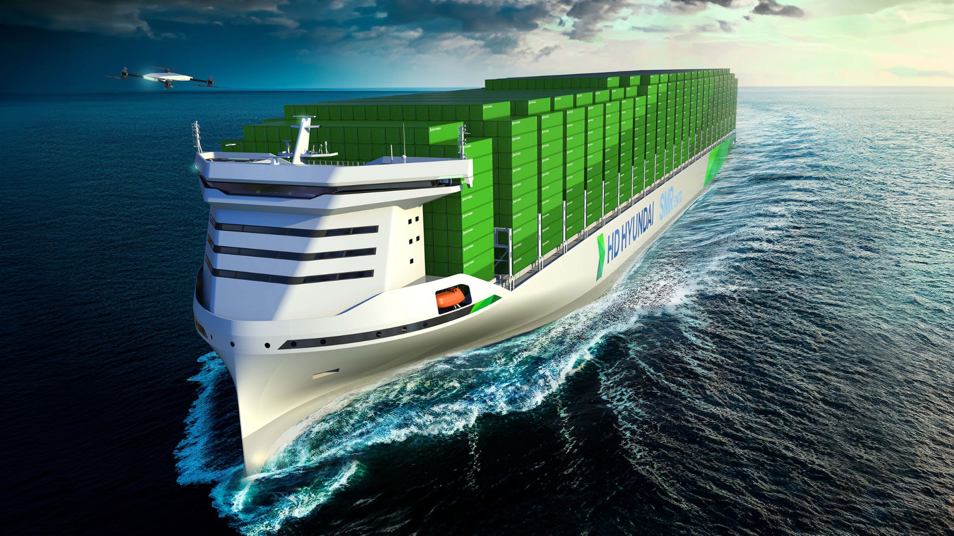 World’s first nuclear-powered container ship design targets 16,000 TEU capacity
