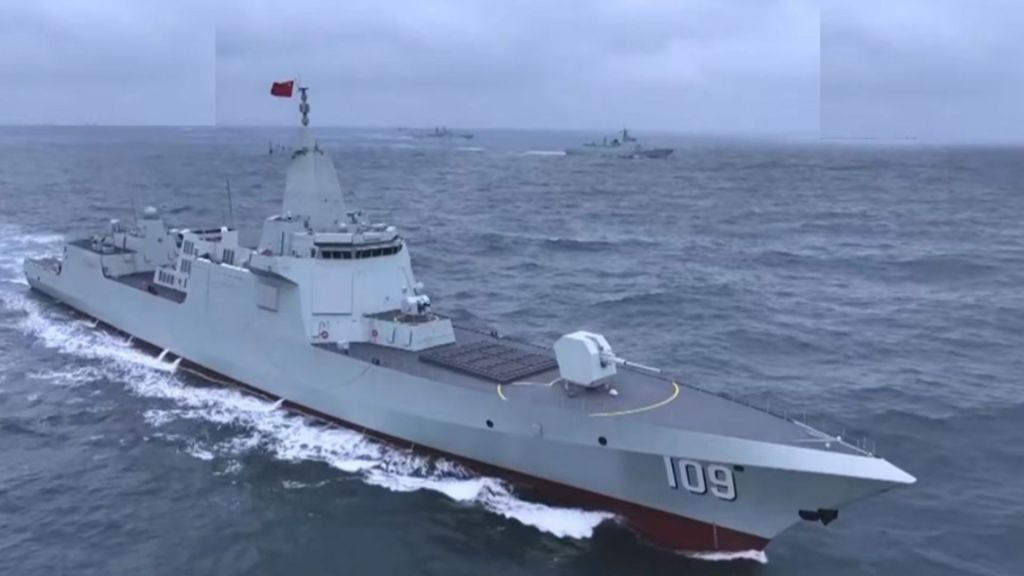 China reveals two new 10,000-ton Type 055 destroyers as warship fleet grows