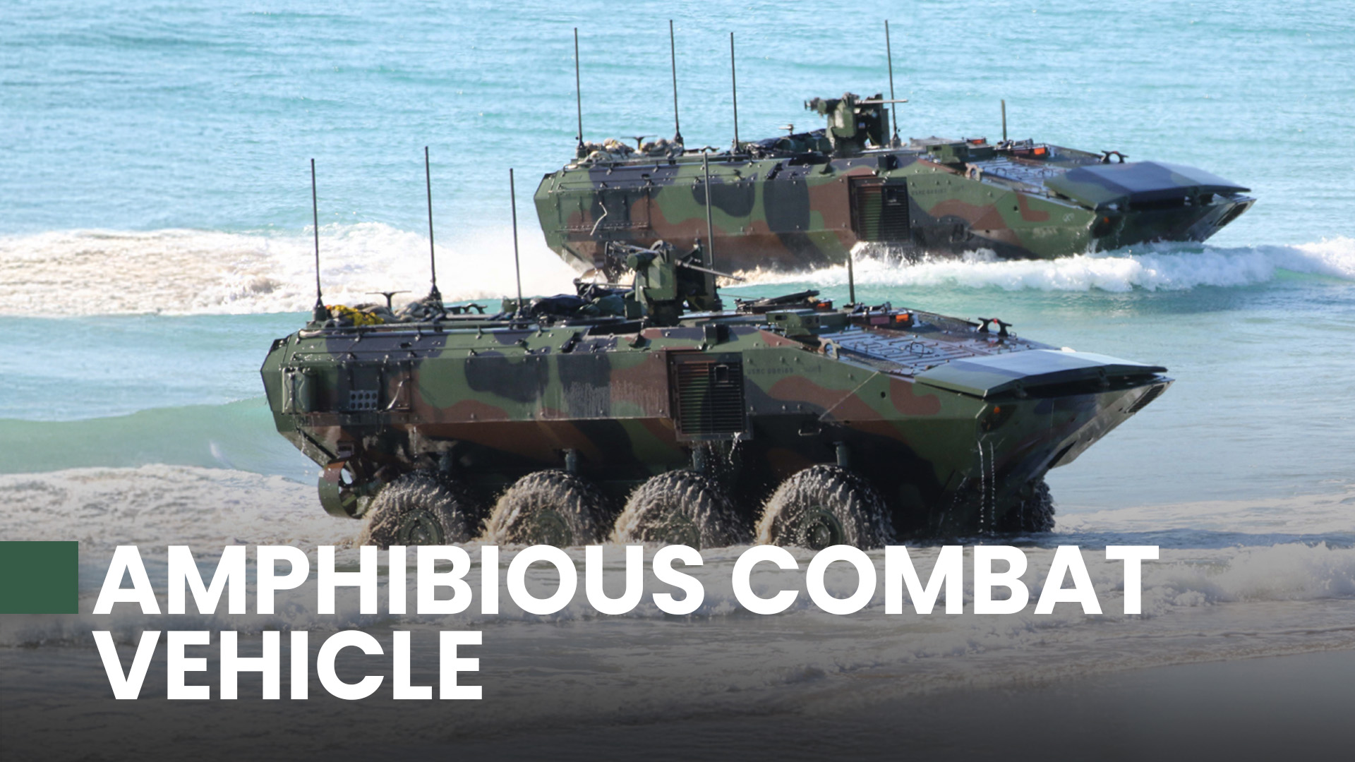 ACV-30: The 8x8 That Drives From Ocean To Battlefield