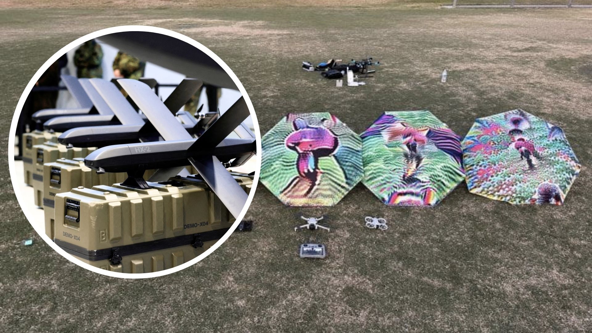 US scientists' unique umbrella can deceive enemy's strike drones