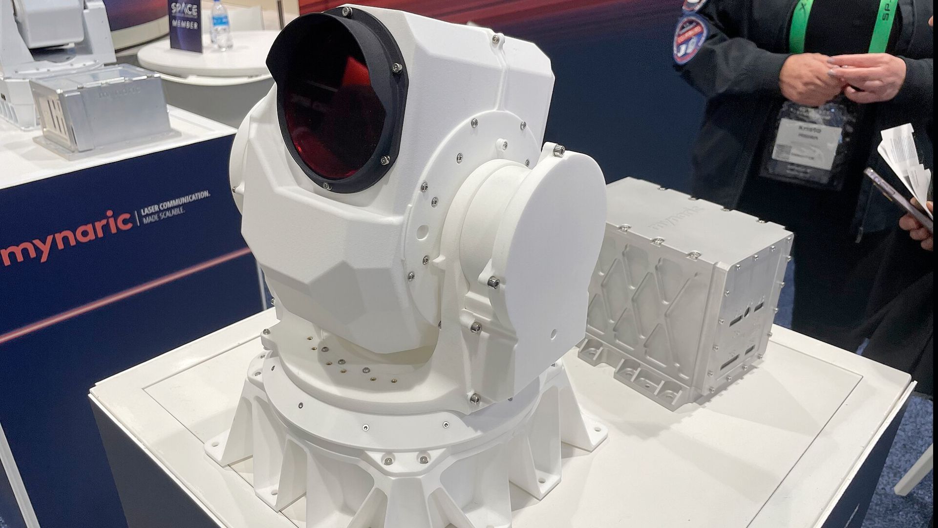 Inside Europe's first laser satellite link in Greenland
