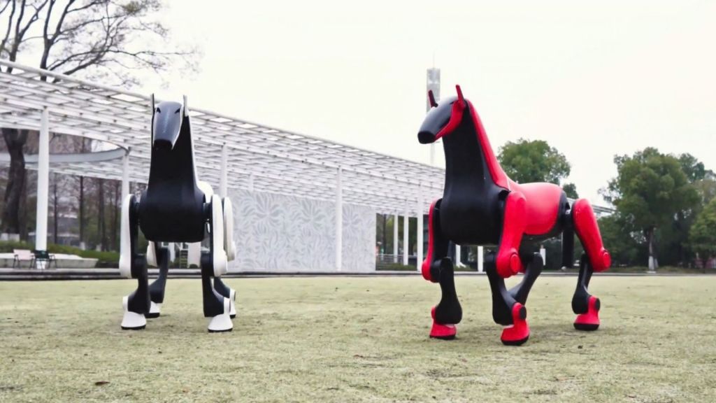 China’s DEEP Robotics unveils robot horse with 110-lb payload carrying capacity
