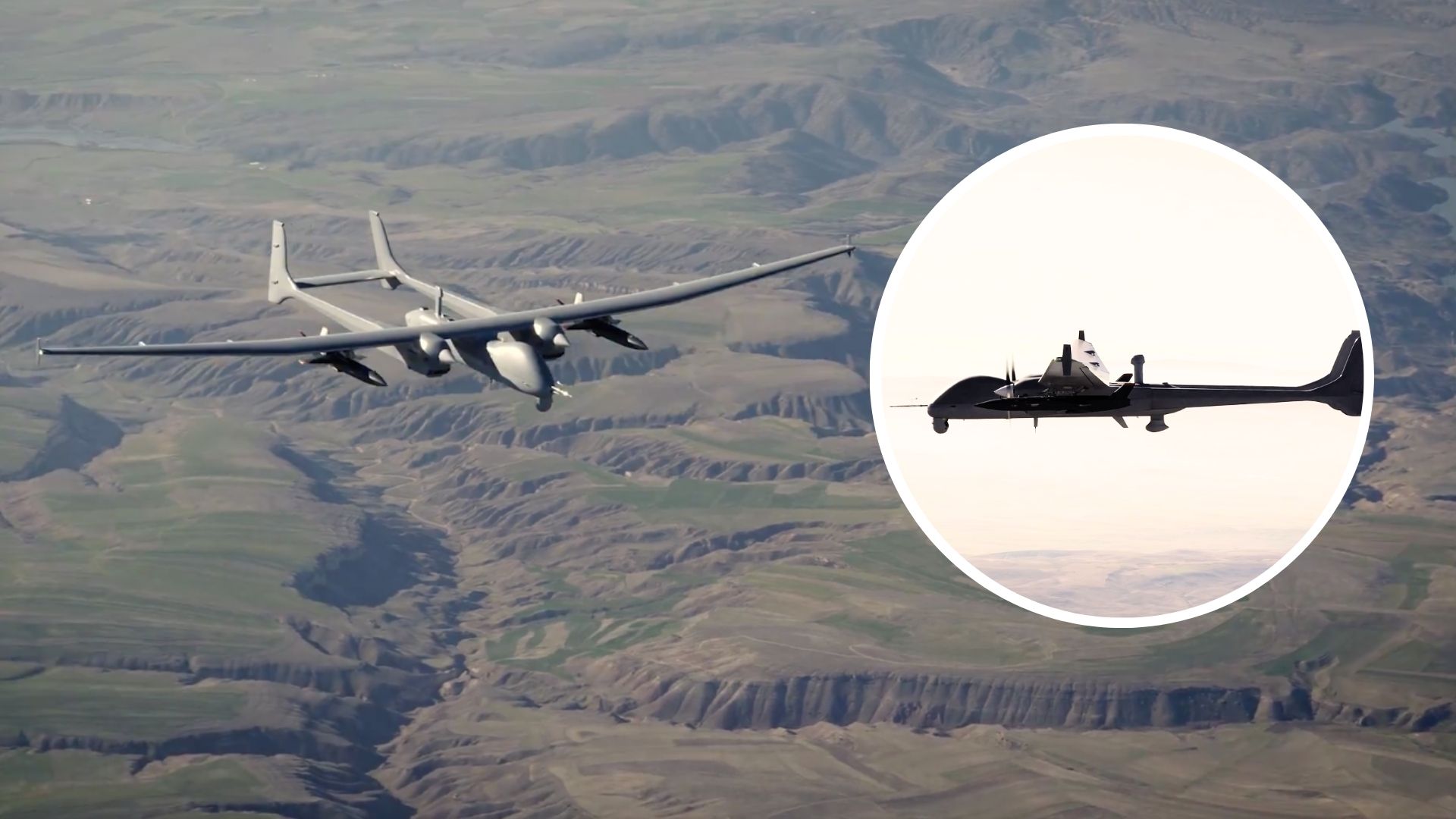 Máy bay không người lái quân sự biến thành nền tảng phóng trên không cho các UAV tấn công