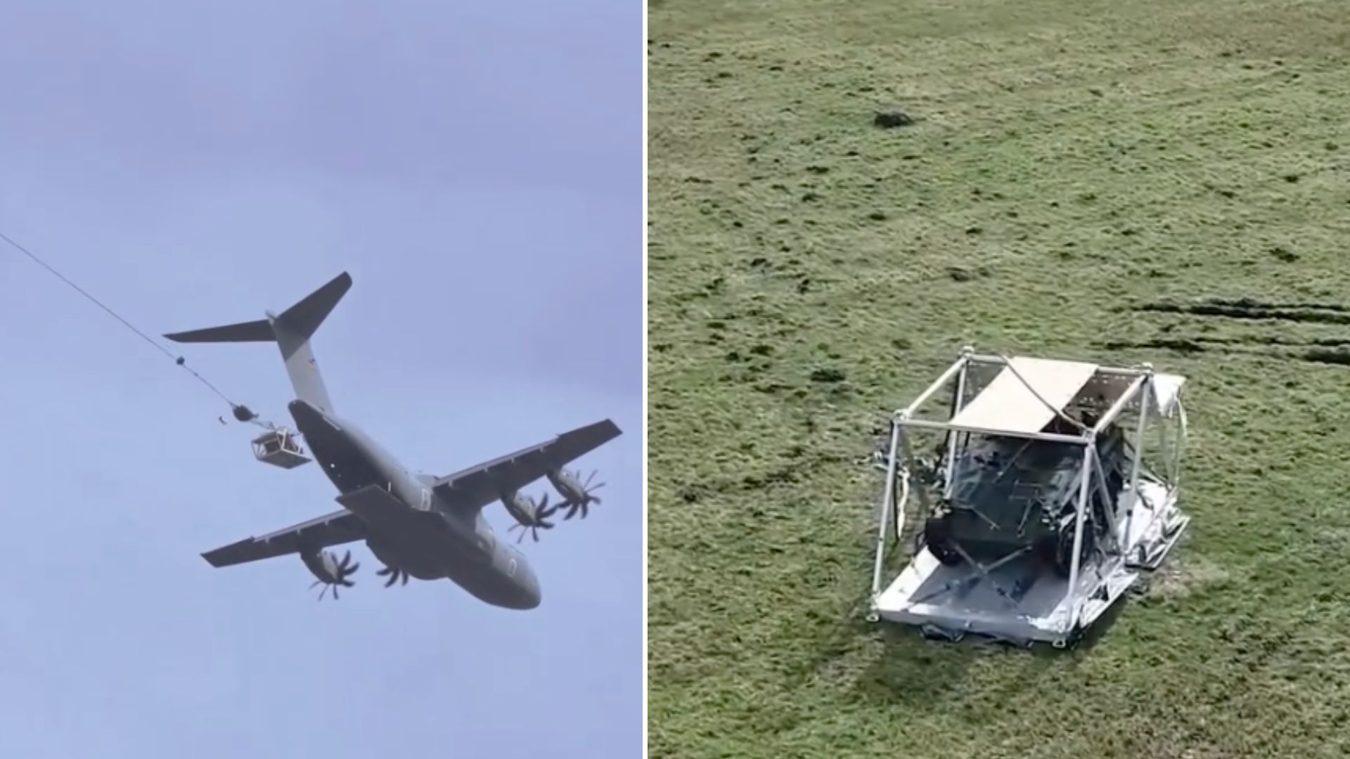 Germany Successfully Tests Wiesel Armored Vehicle Airdrop from A400M, Enhancing Airborne Military Capability