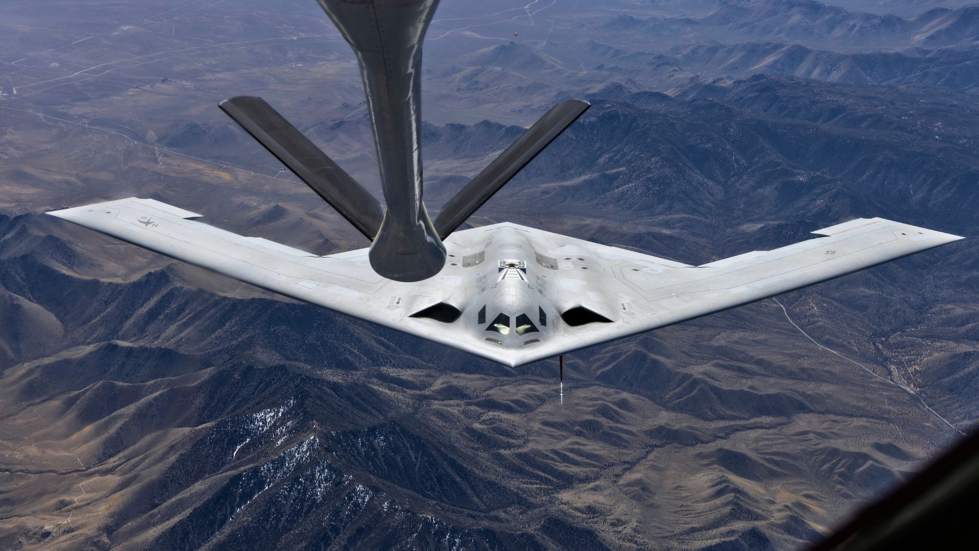 Unusual features in US' B-21 Raider revealed in first overhead shot