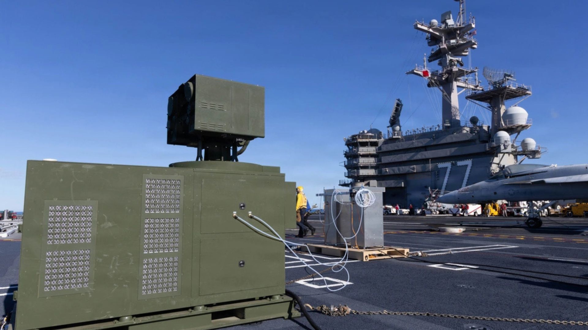 US Navy tests modular laser counter-drone system, downs targets at sea