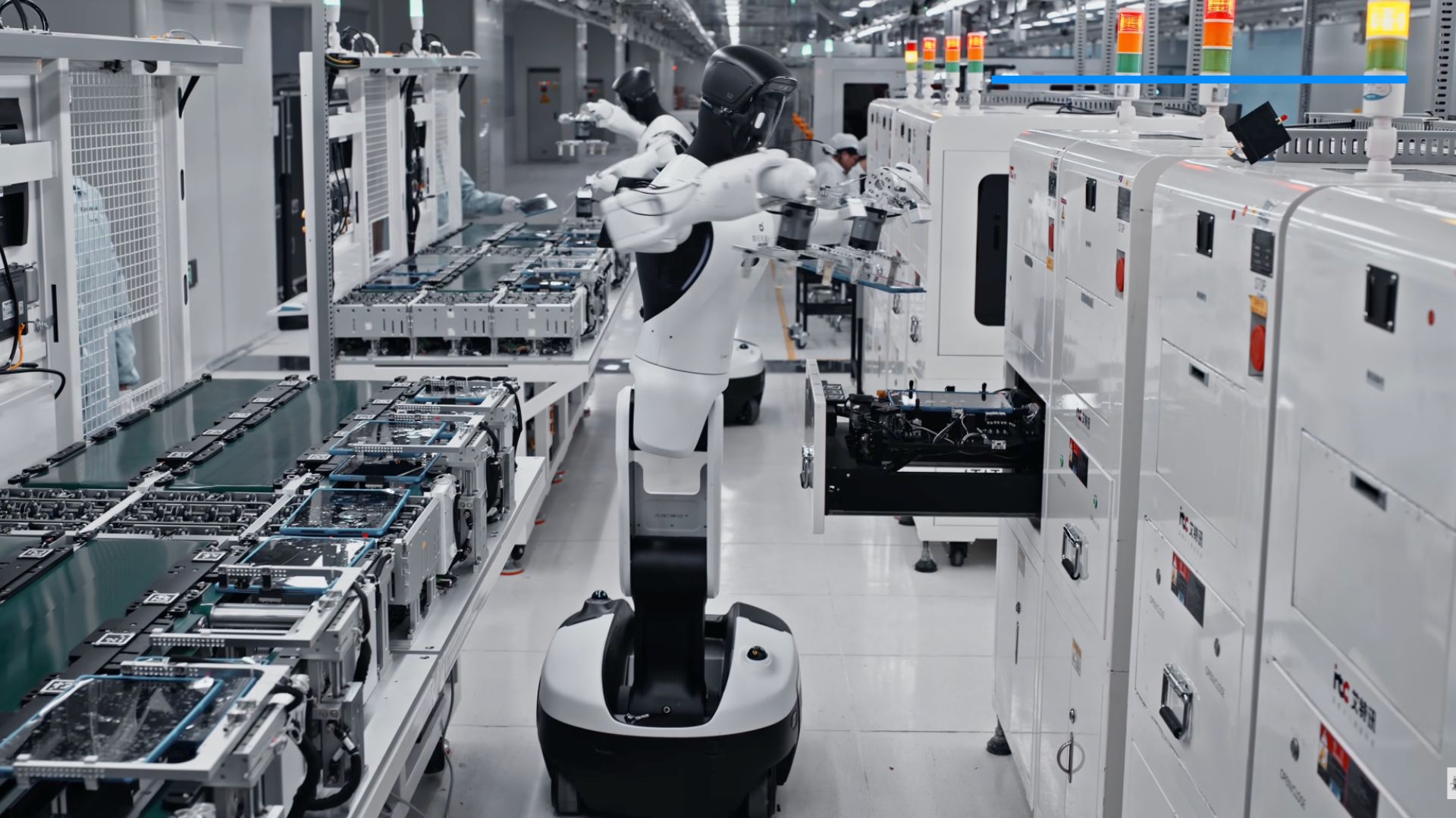 Agibot Deploys G2 Humanoids in Production