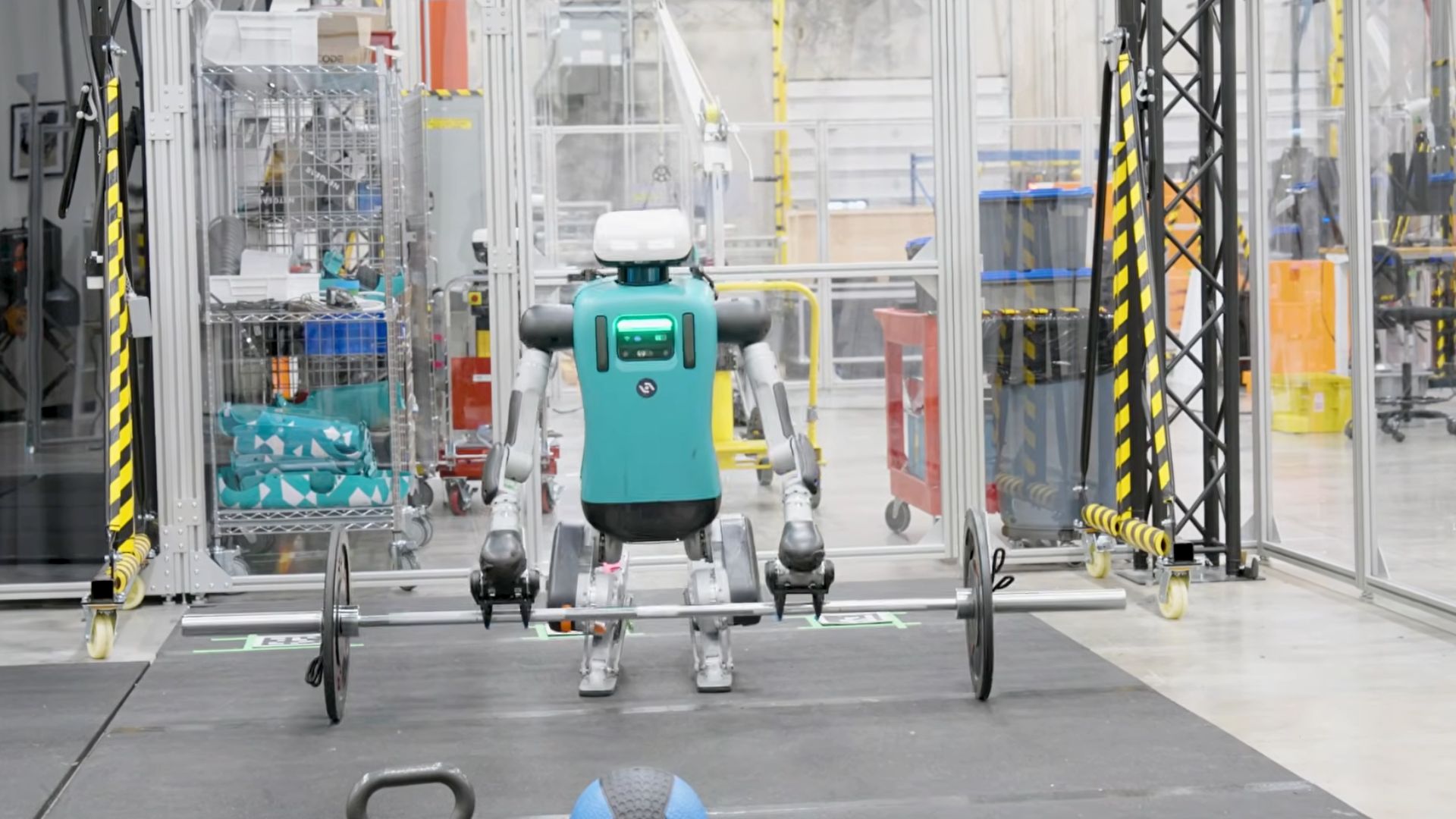 Humanoid robot Digit deadlifts 65 lbs with advanced coordination