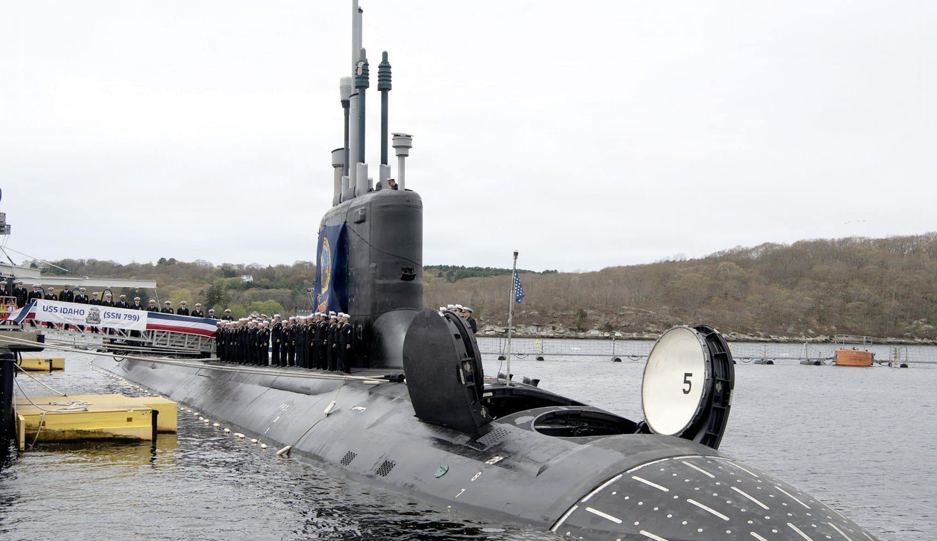 Massive 7,800-ton nuclear-powered attack submarine joins US Navy fleet