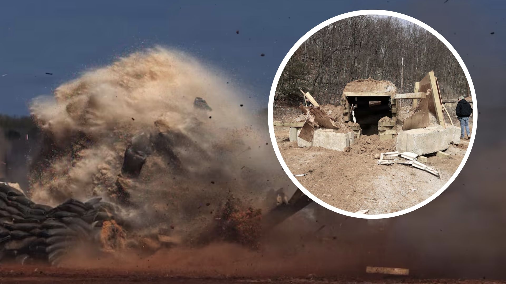 US' bunker-buster warhead delivered from drone, destroys target