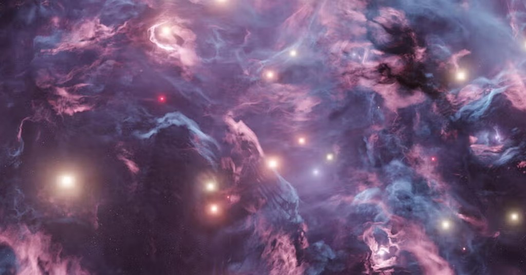 Self-interacting dark matter may explain puzzling cosmic structures across universe